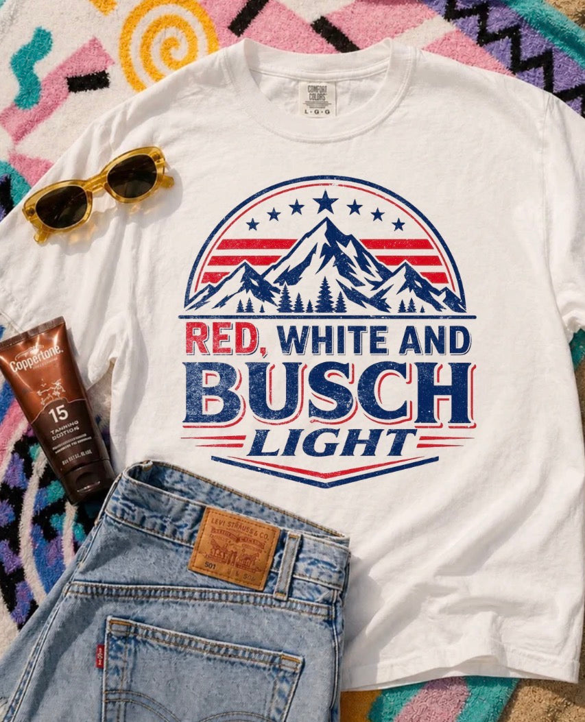 Red White Busch Preorder