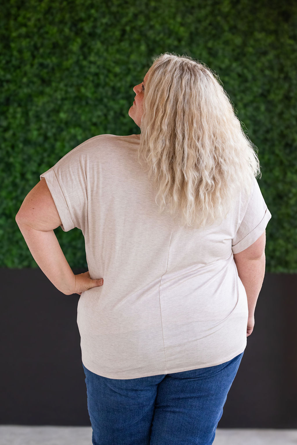 Sierra Pocket Top - Oatmeal