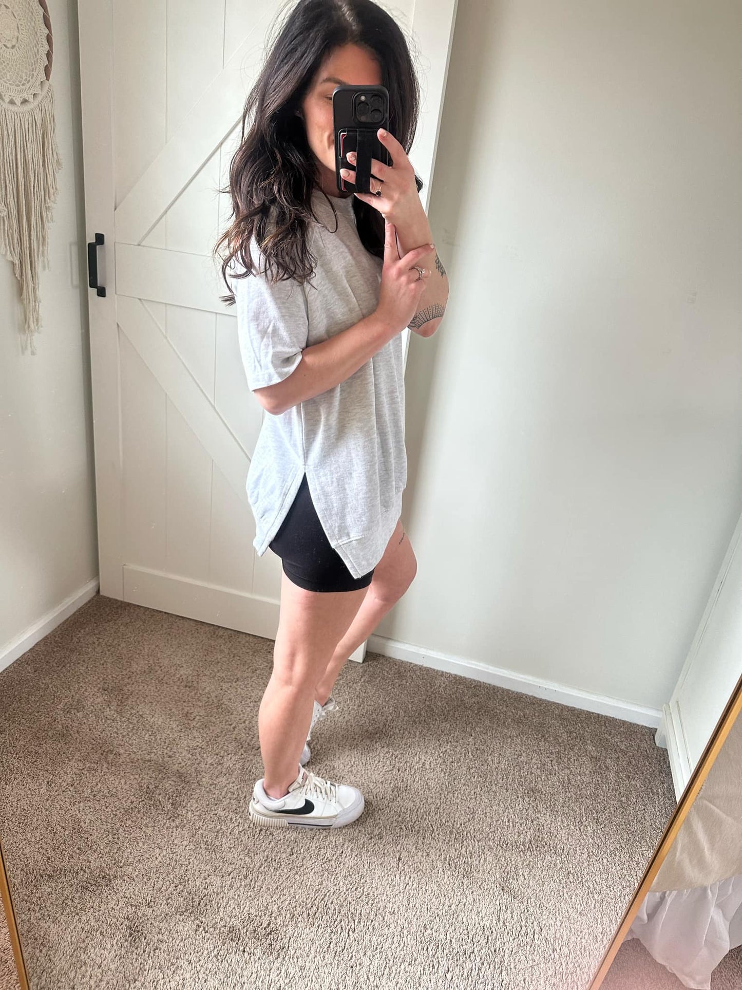 French Terry Side Slit Pullover Preorder