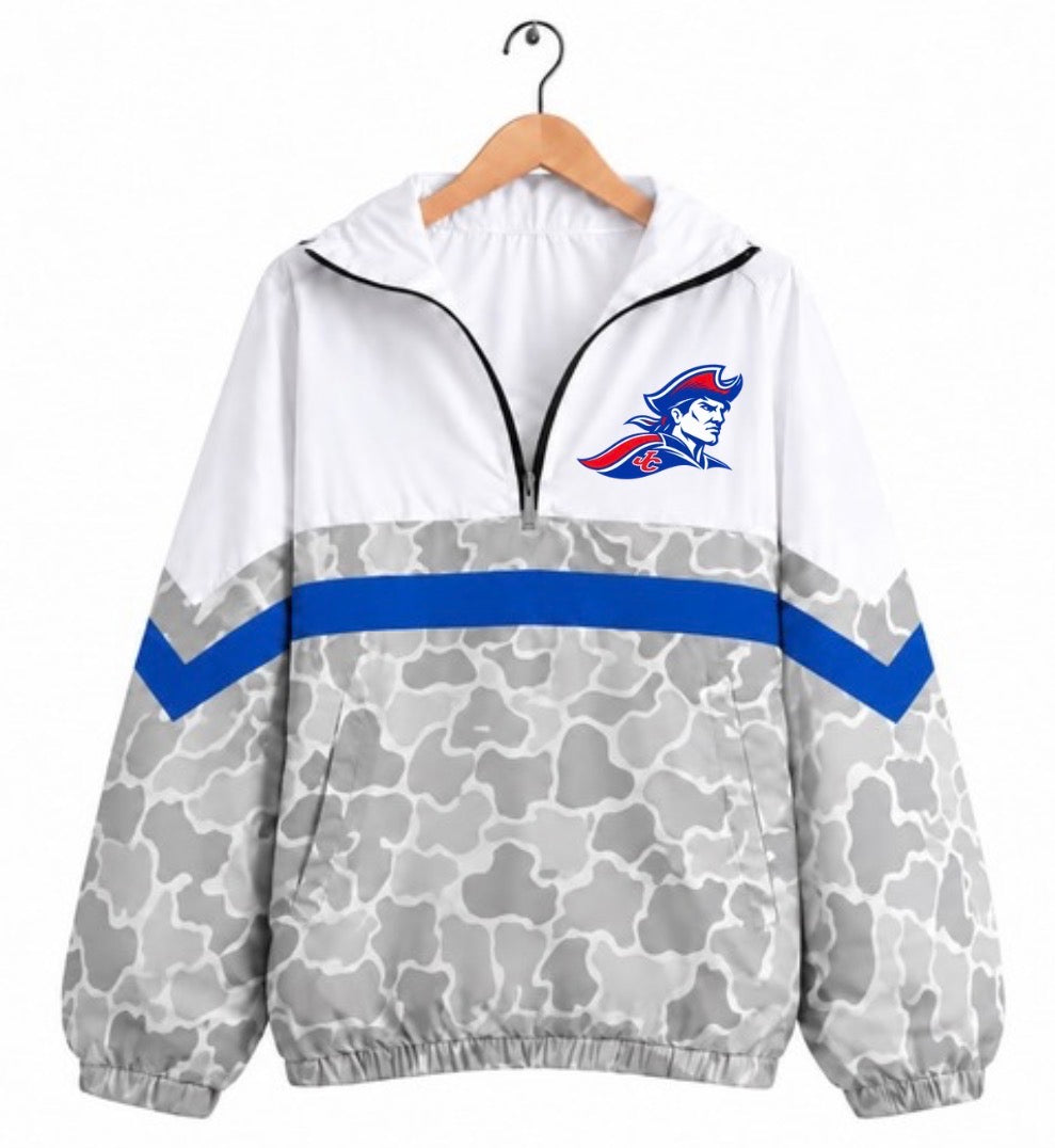 JC Patriots Varsity Remix Quarter Zip Preorder, ETA: 6 weeks
