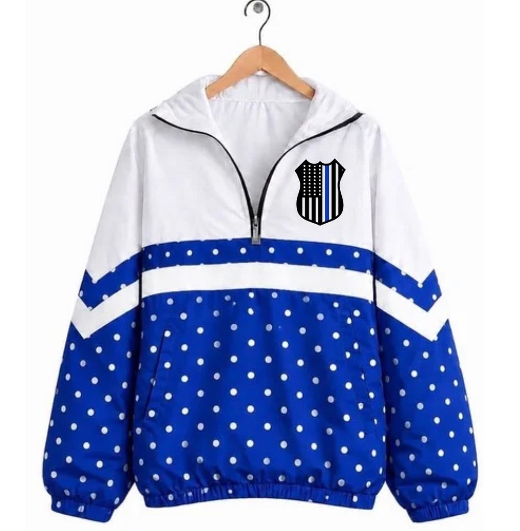 Back The Blue Remix Quarter Zip Preorder, ETA: 6 weeks