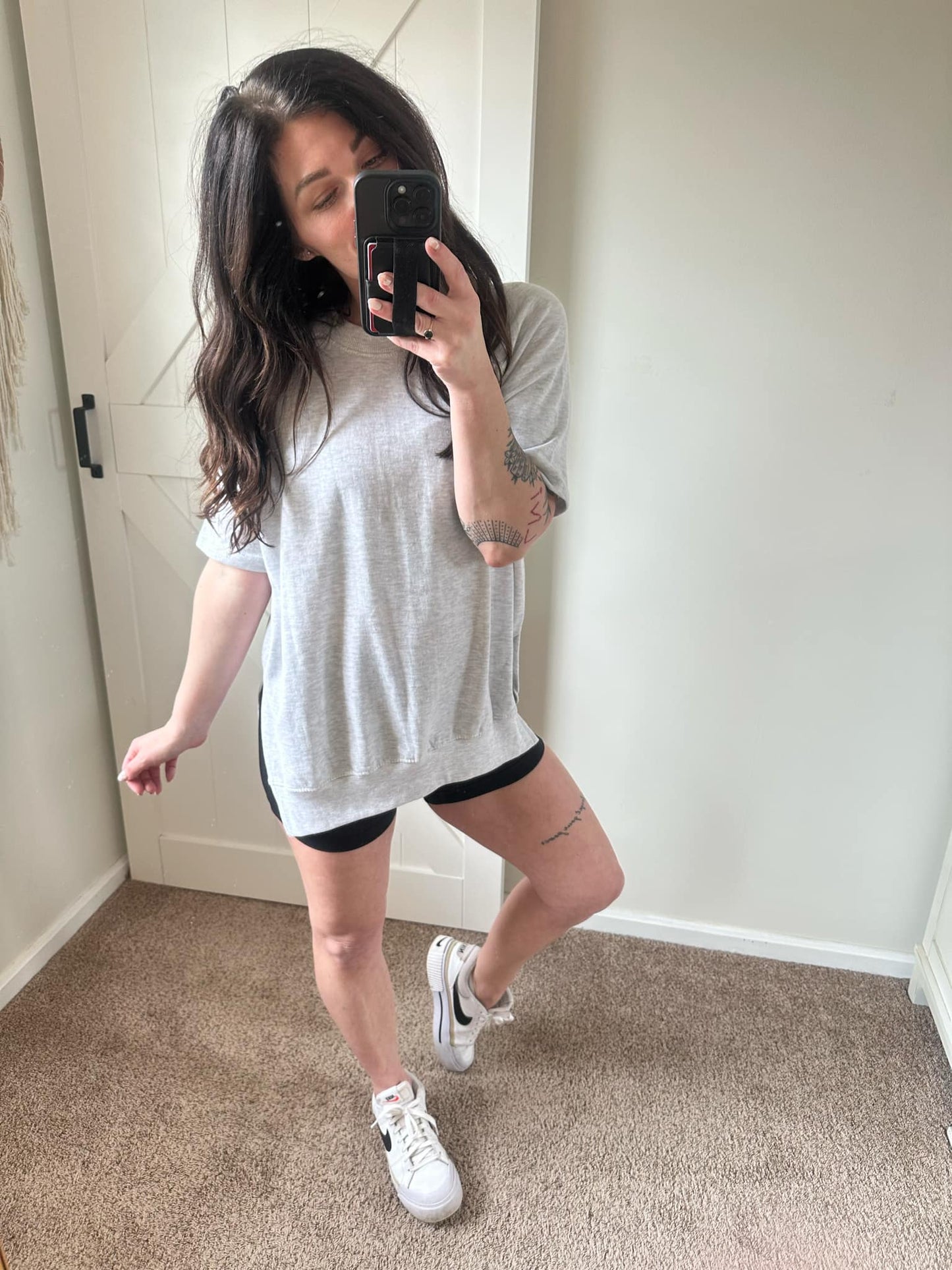 French Terry Side Slit Pullover Preorder