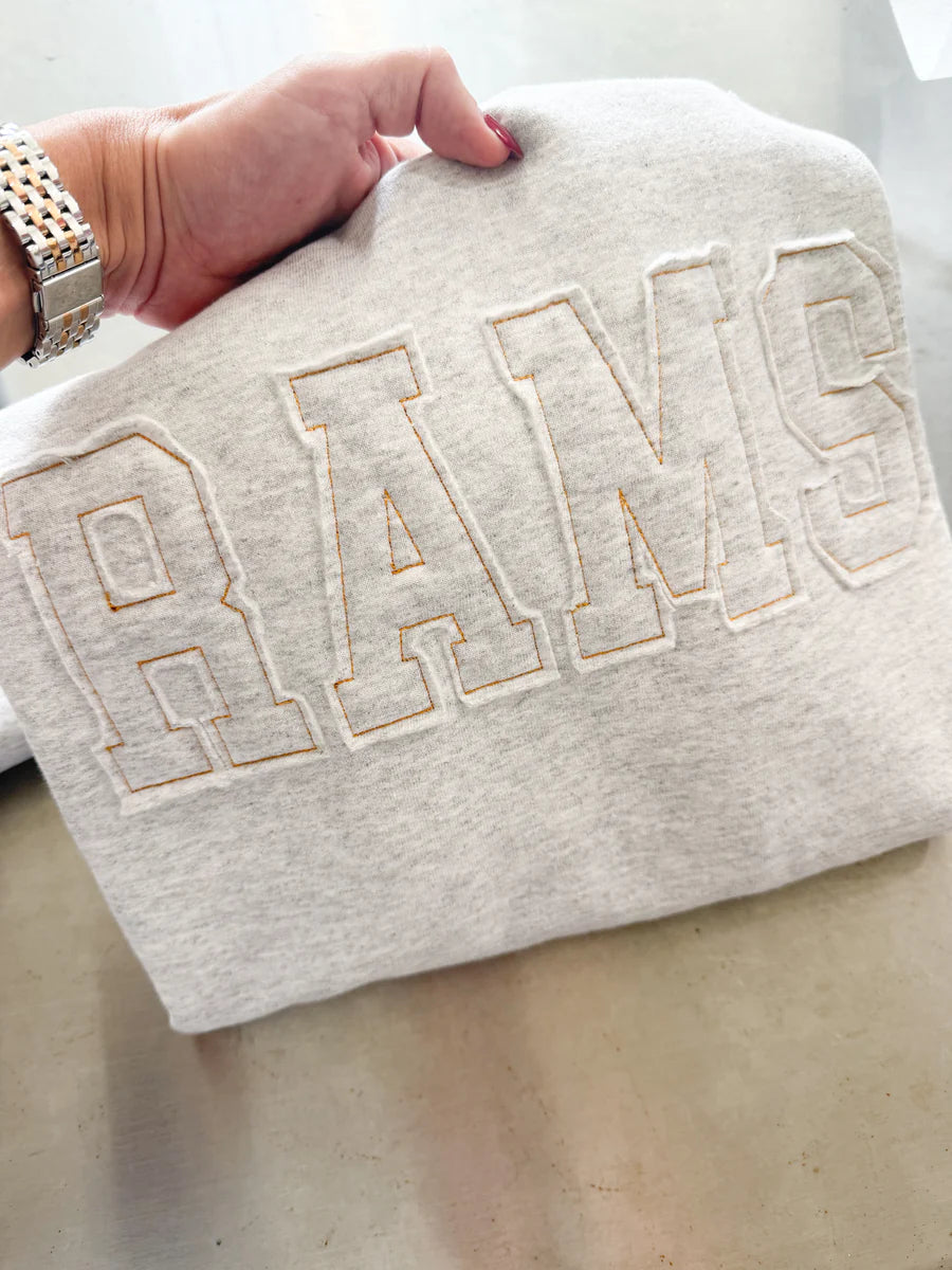 Custom Appliqué Sweatshirt Preorder