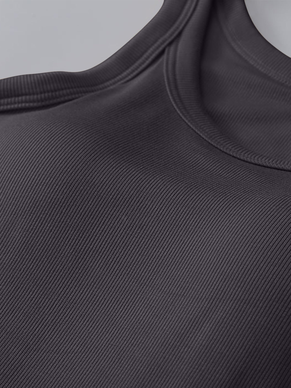 PREORDER: Ribbed Tank with Built-In Bra
