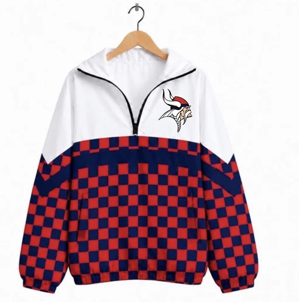 VIKINGS Varsity Remix Quarter Zip Preorder, ETA: 6 weeks
