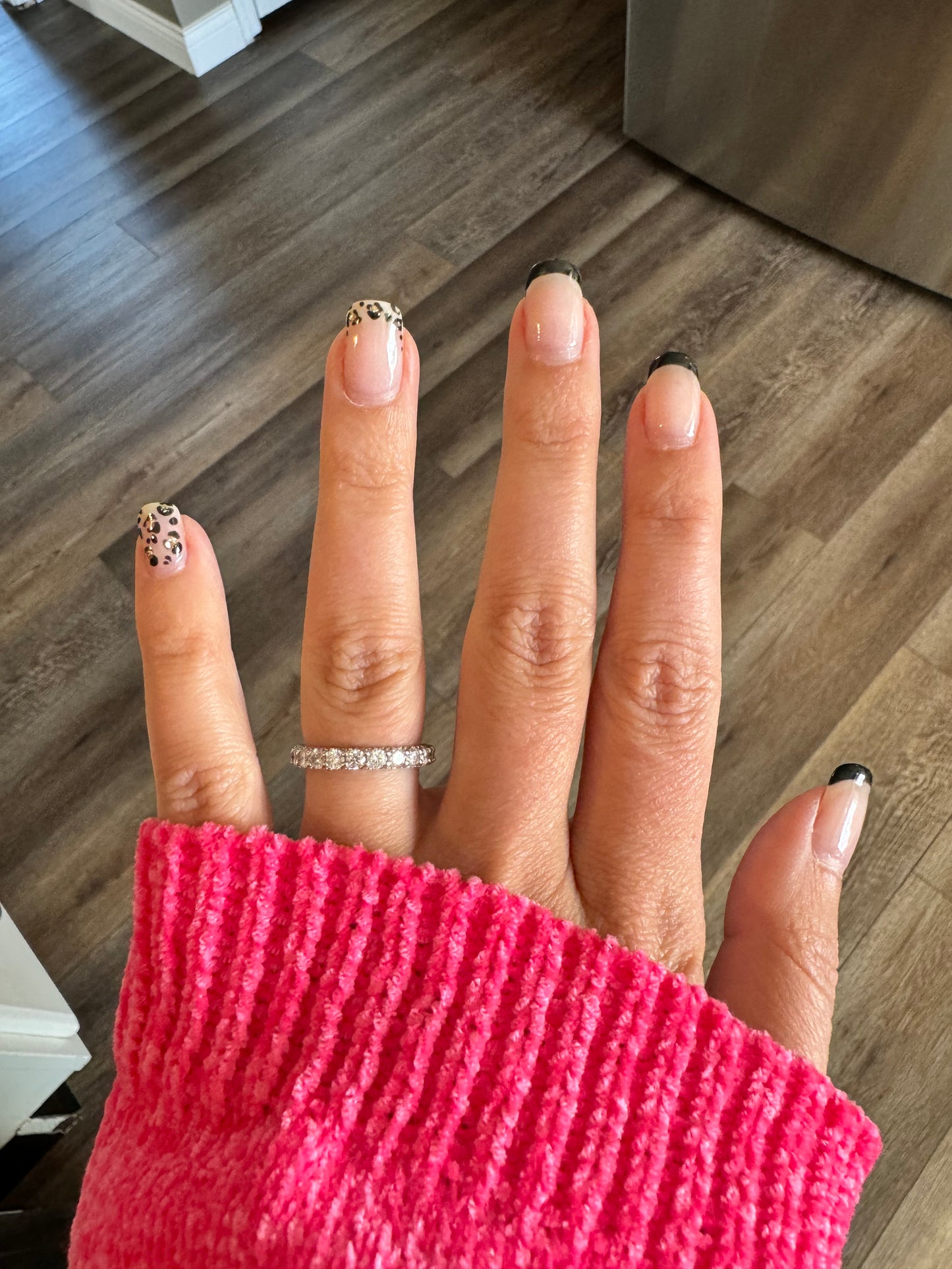 Charmed Moissanite Band Only
