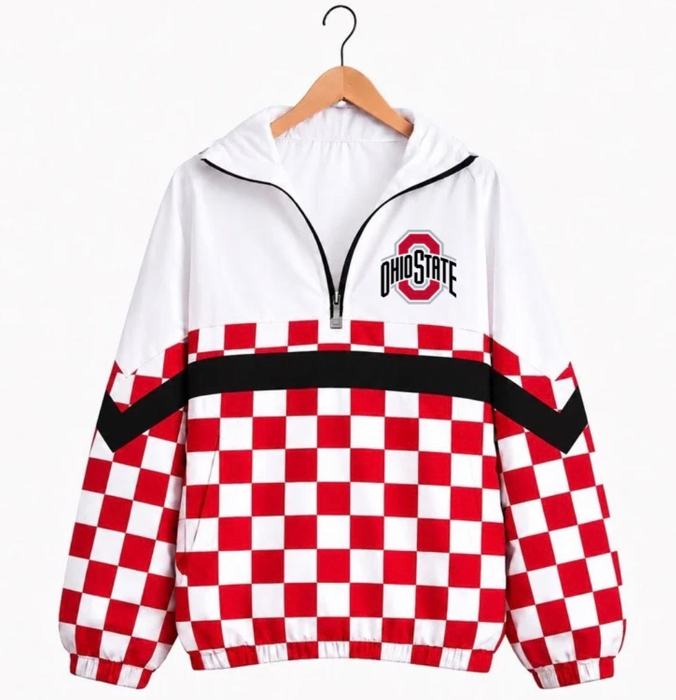 Buckeyes Varsity Remix Quarter Zip Preorder, ETA: 6 weeks
