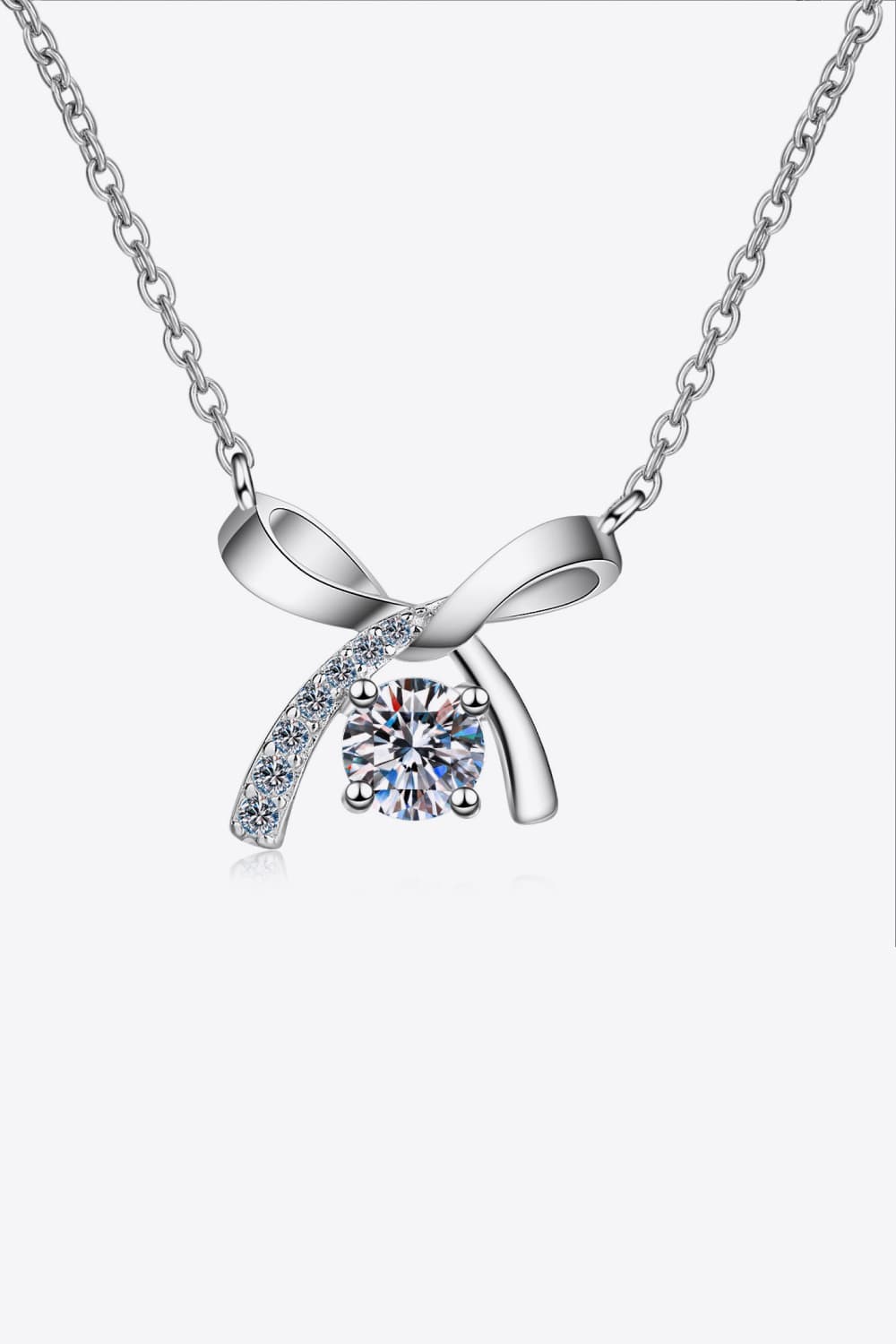 Moissanite 925 Sterling Silver Necklace Preorder