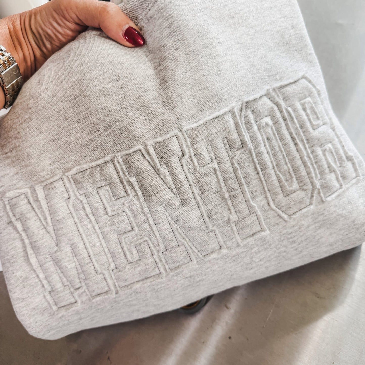 Custom Appliqué Sweatshirt Preorder