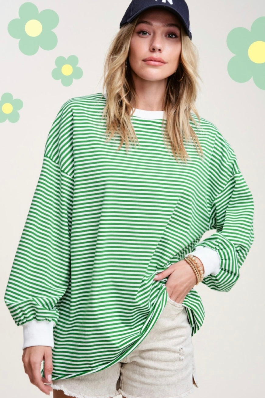 Kelly Stripe Pullover