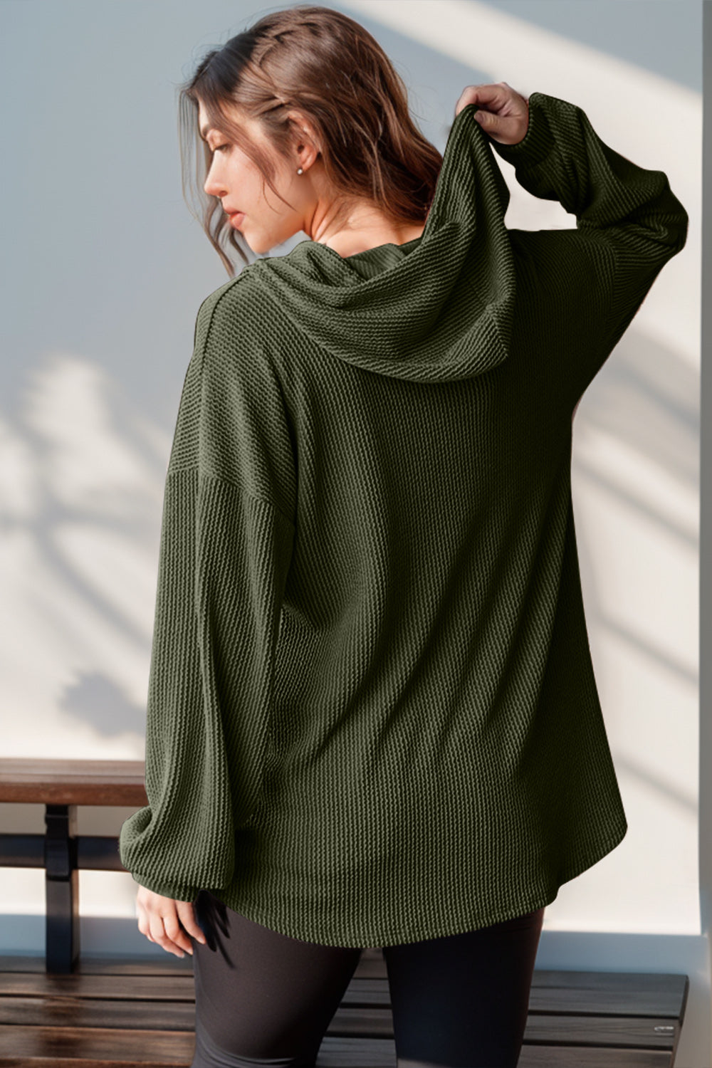 PREORDER: Urban Ribbed Knit Hoodie