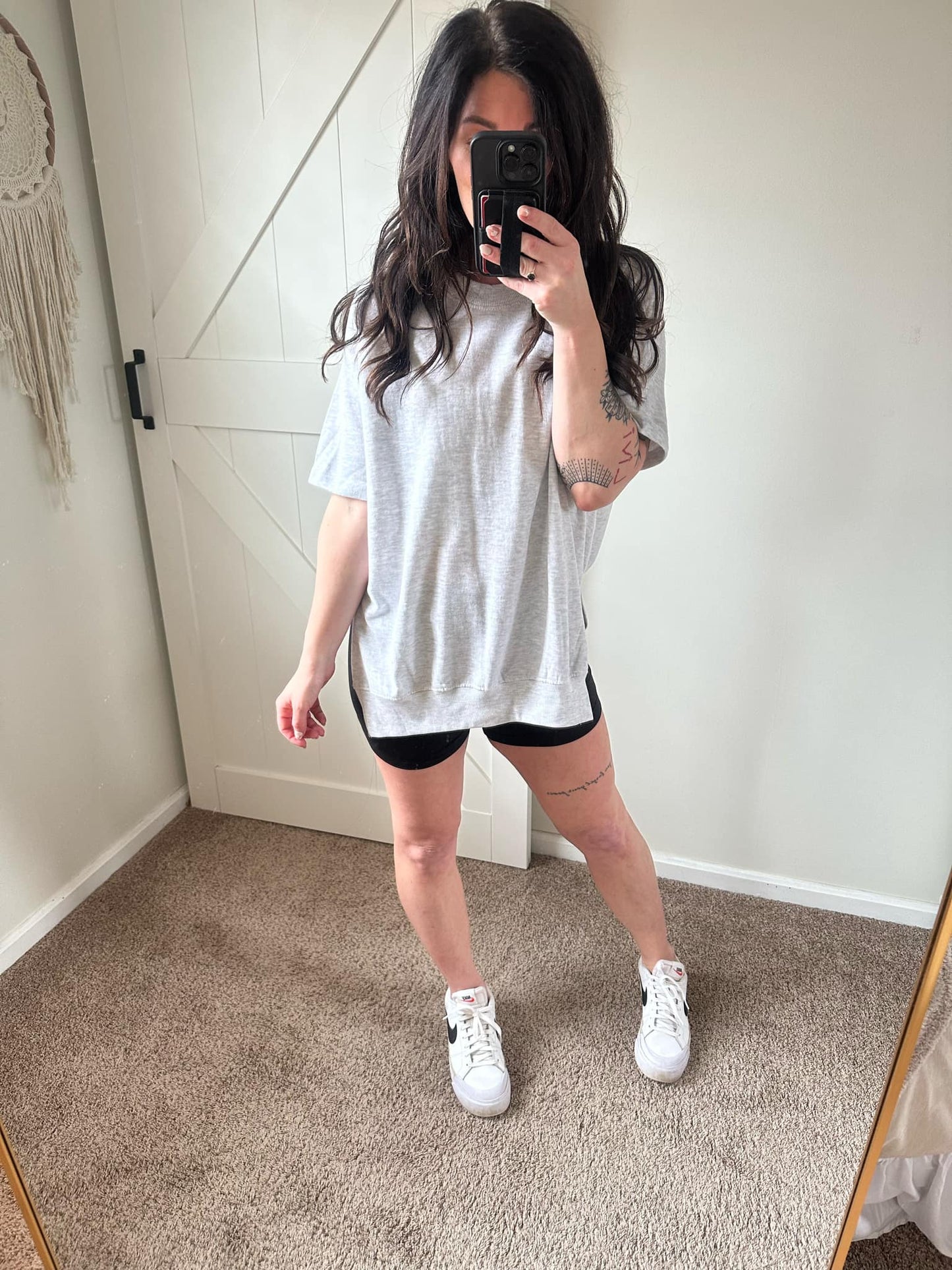 French Terry Side Slit Pullover Preorder