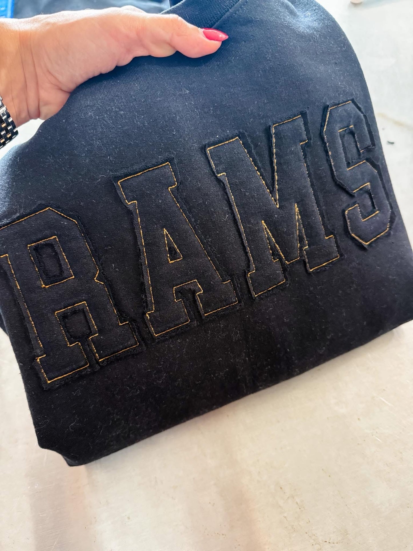 Custom Appliqué Sweatshirt Preorder