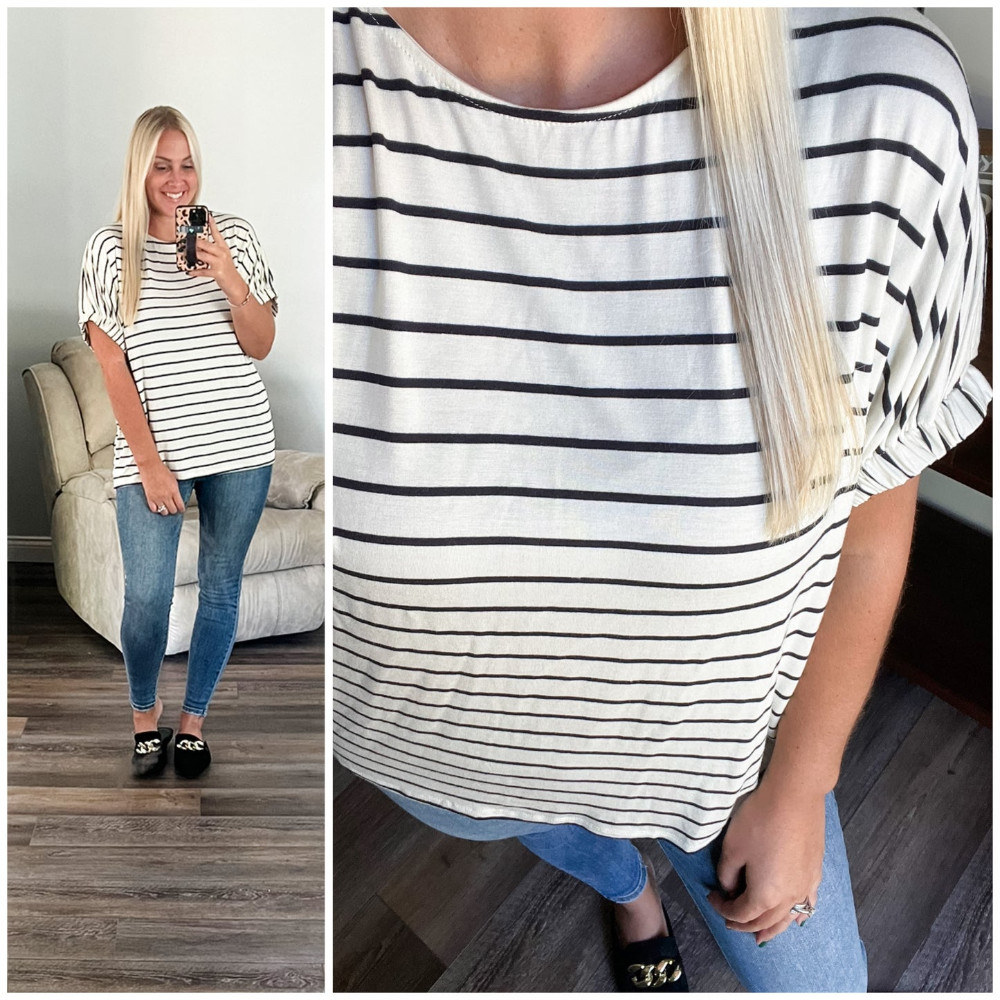 Much Ado About Nothing Striped Top