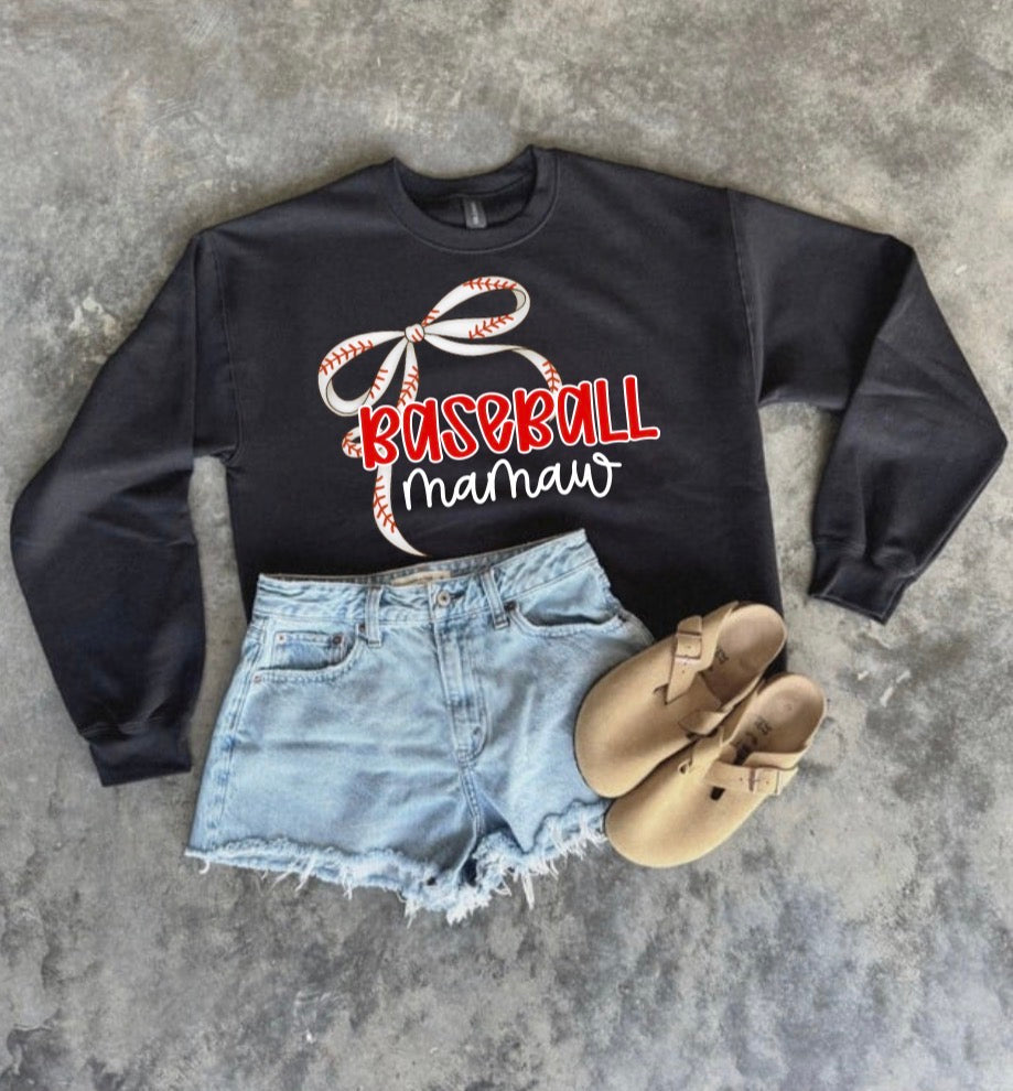 Baseball Bow Preorder, Any Name