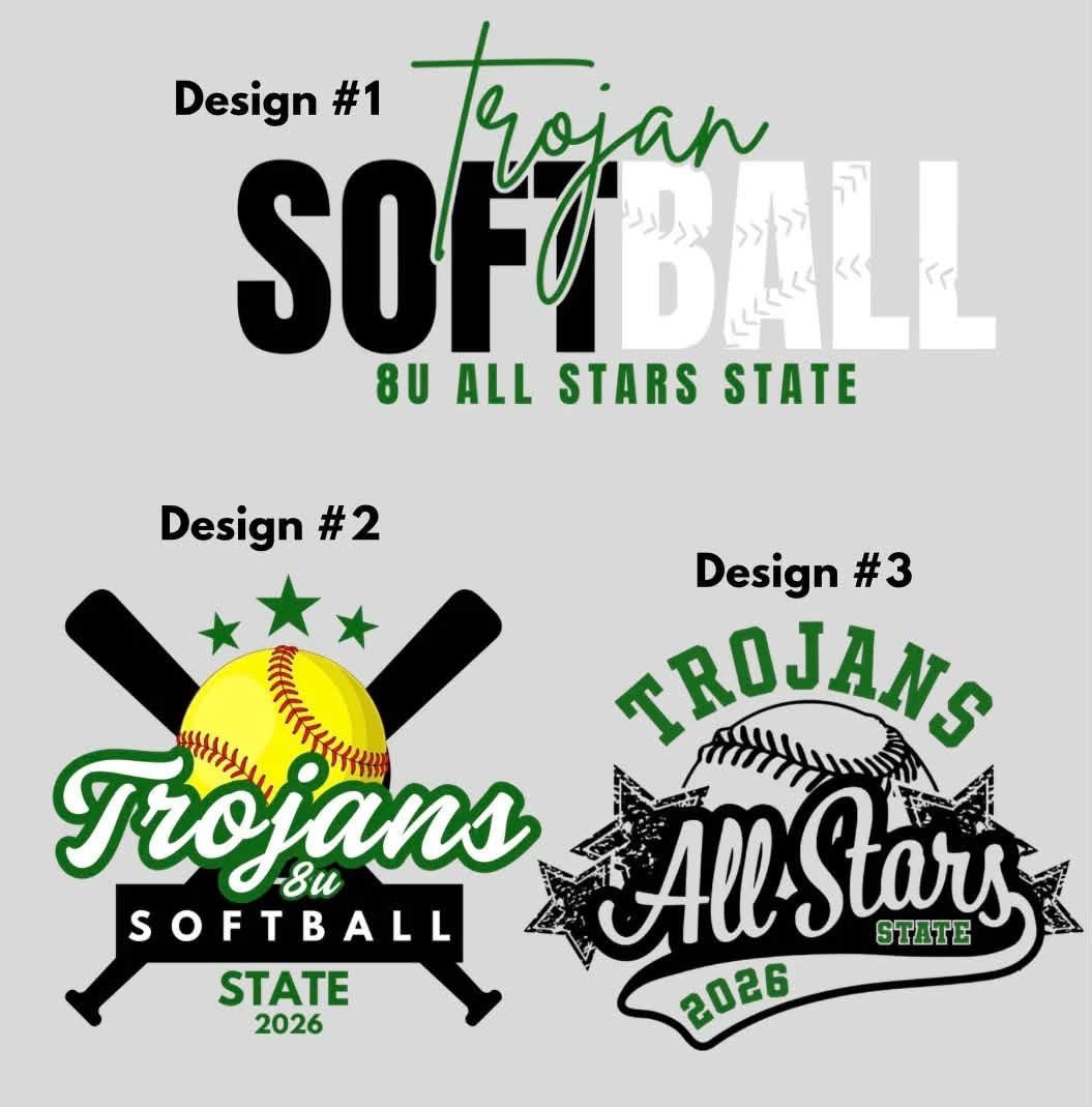 Trojan 12U Softball All Star Preorder