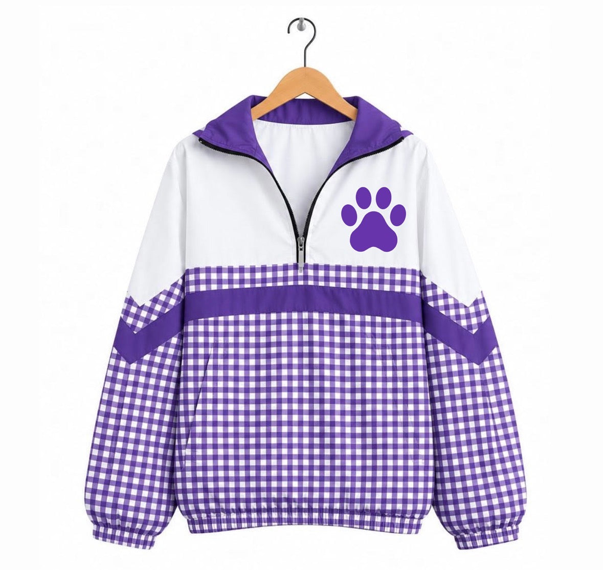 TIGERS Varsity Remix Quarter Zip Preorder, ETA: 6 weeks