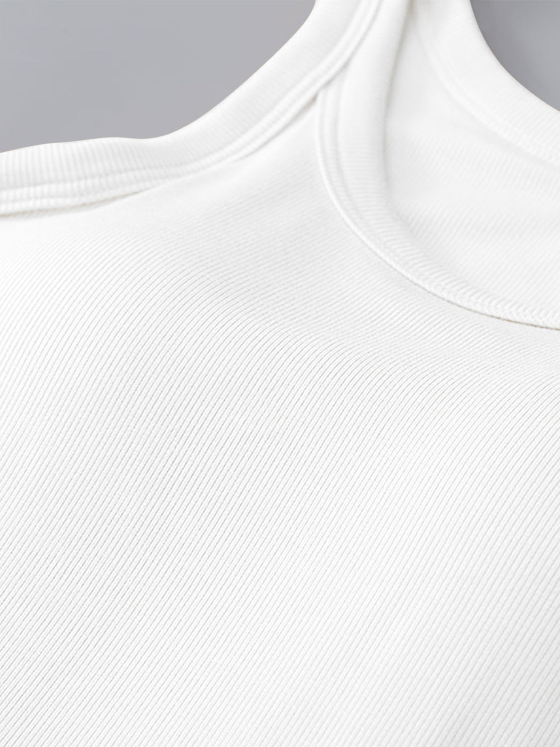 PREORDER: Ribbed Tank with Built-In Bra