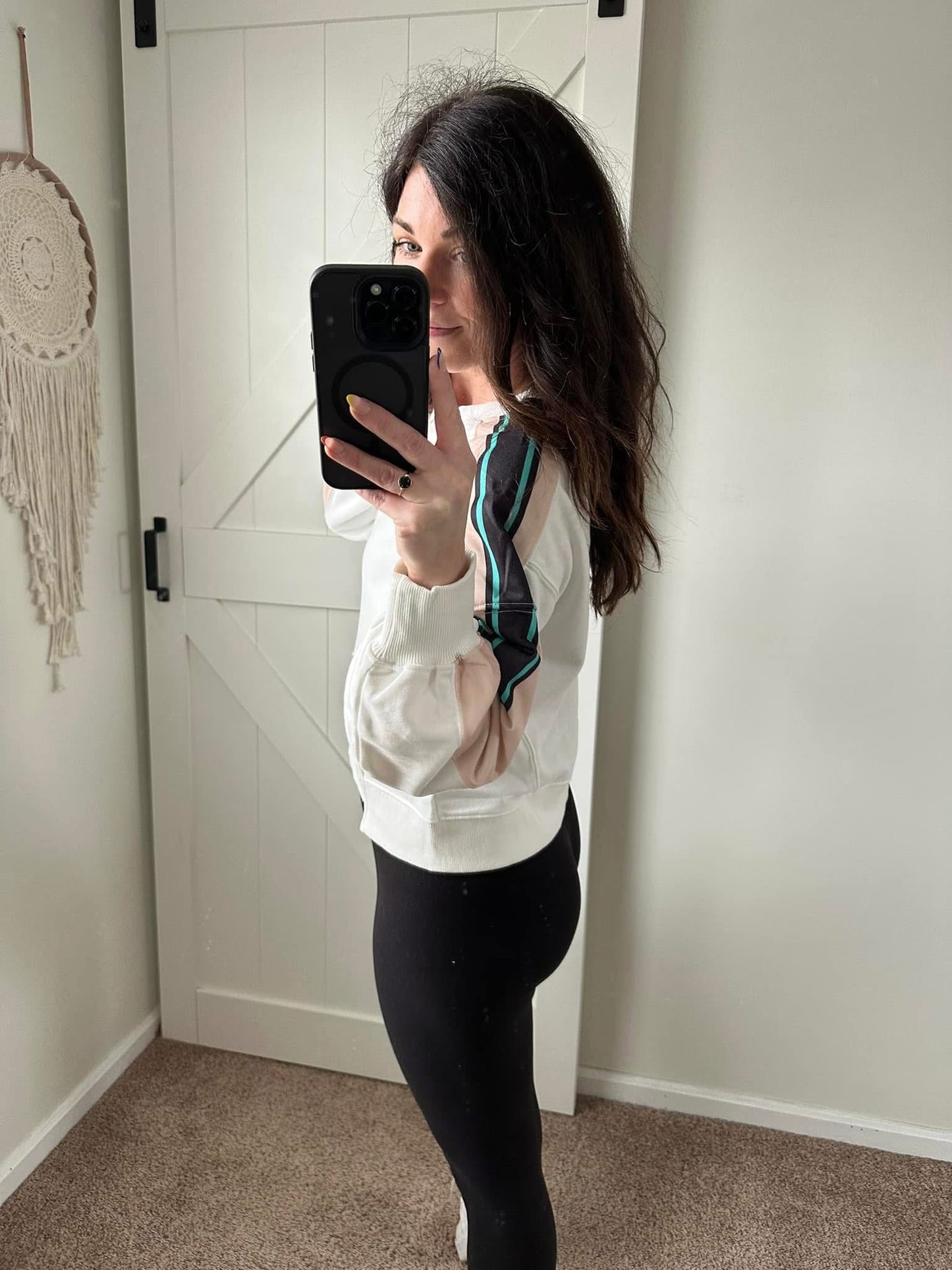 PREORDER: Sporty Chic Stripe Pullover