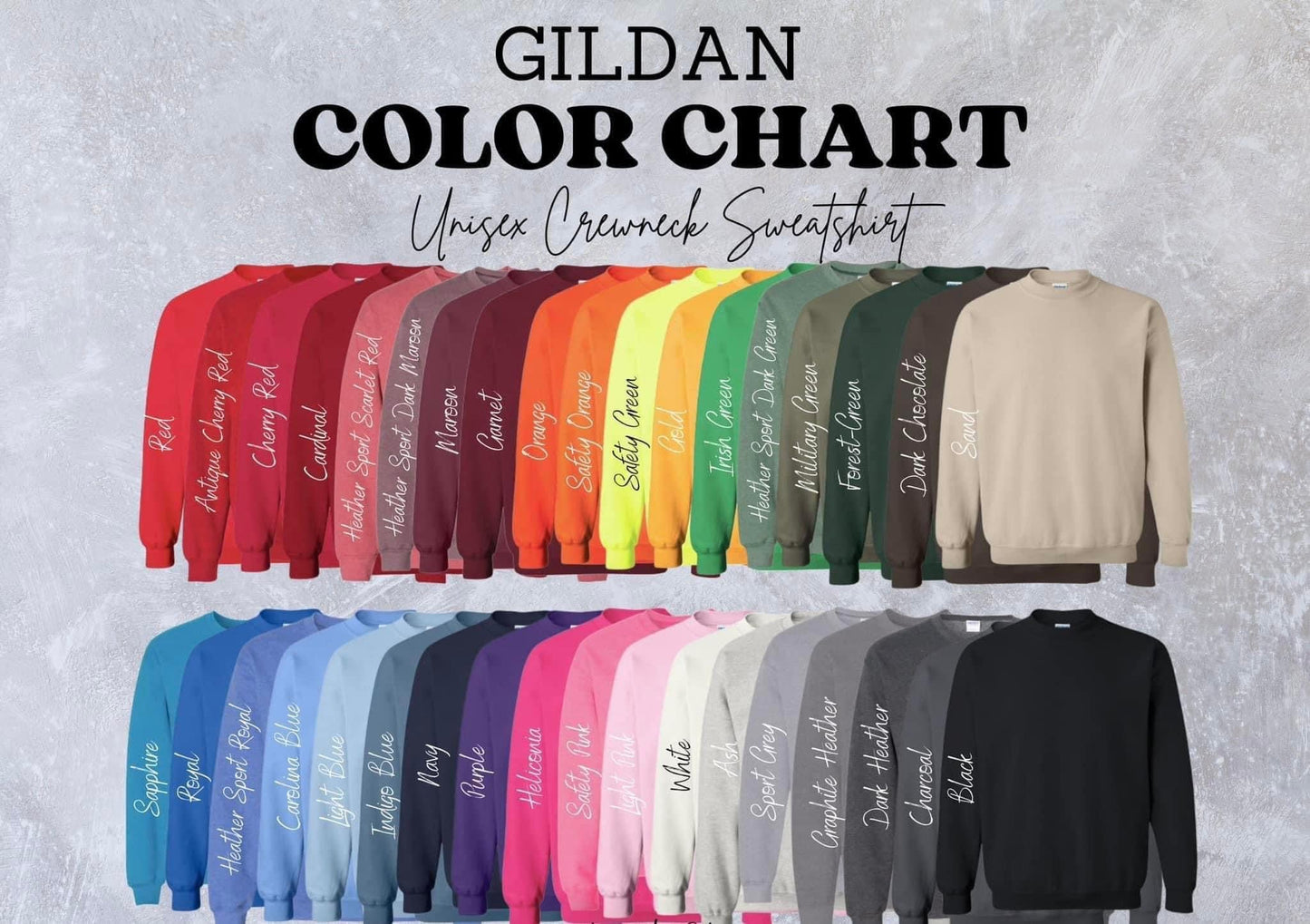 Glitter Embroidery Sweatshirt Preorder (customizable)