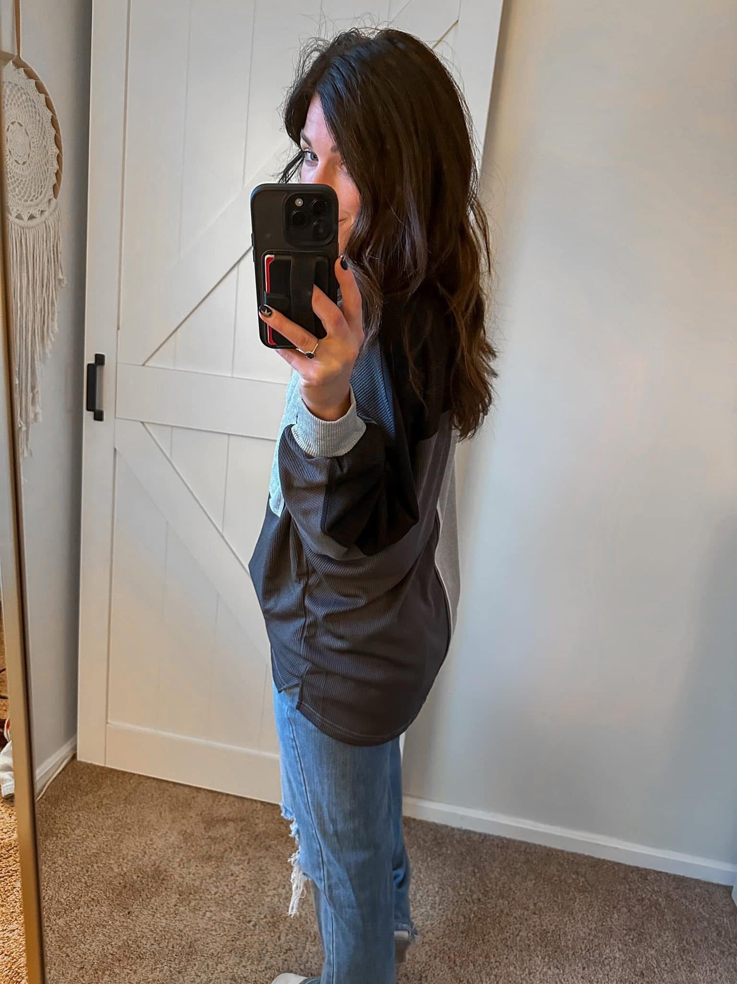 Preorder: Oversized Colorblock Bliss Pullover
