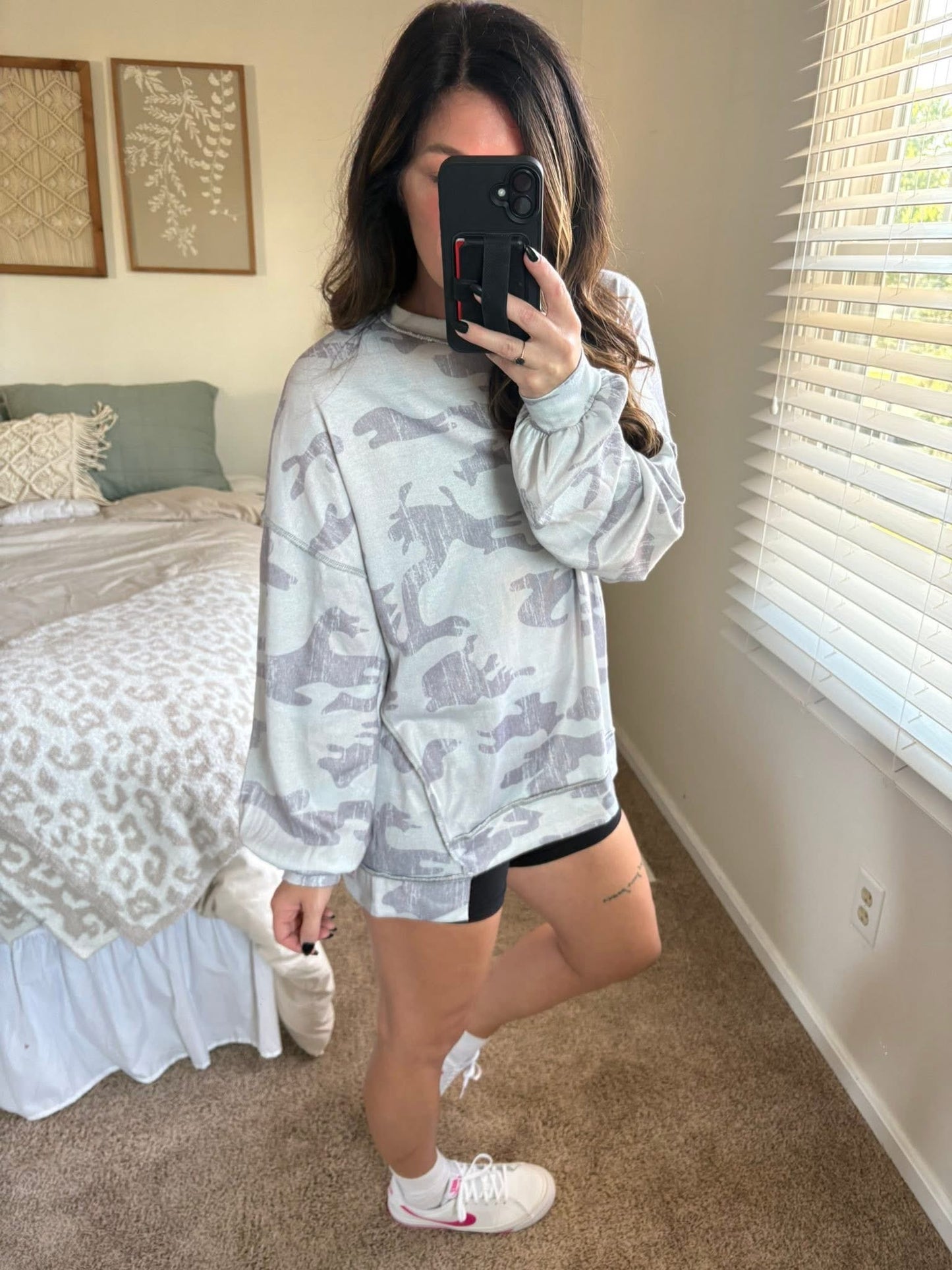 PREORDER: Camo Vibes Pullover