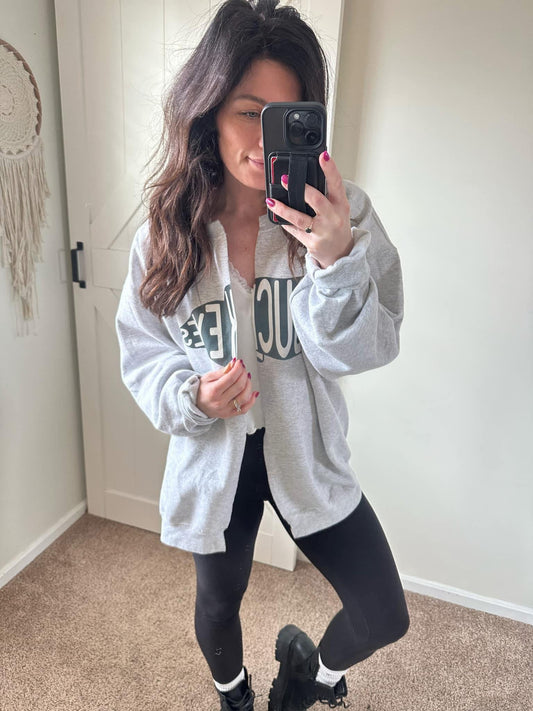 Sweatshirt Cardigan Preorder