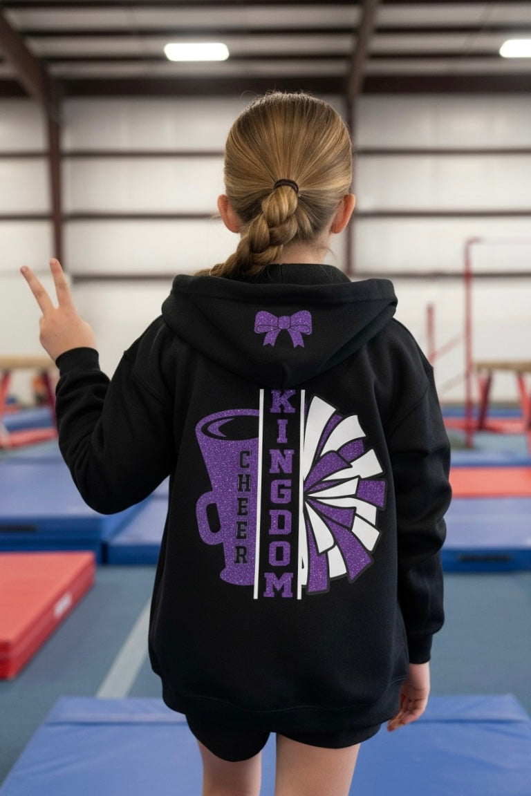 Faux Glitter Kingdom Zip Up Preorder