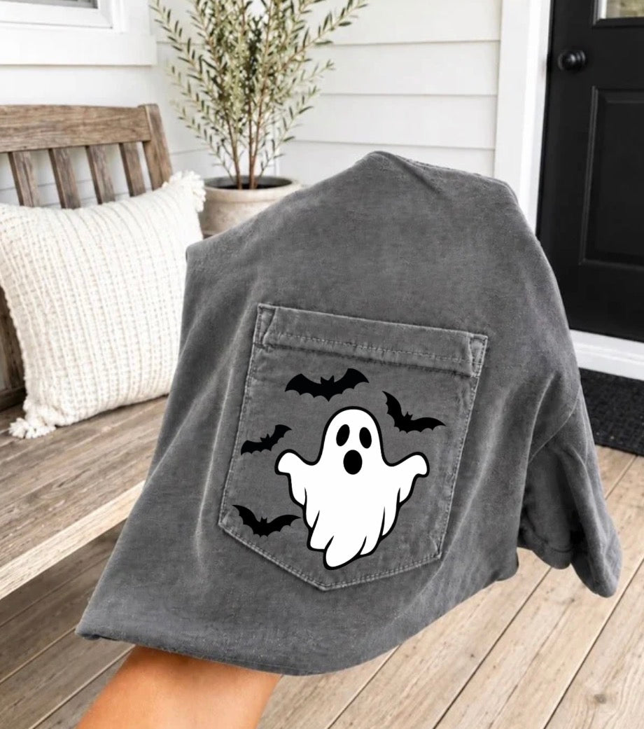Halloween Pocket Tee Preorder