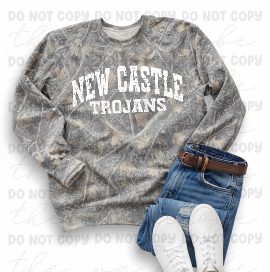 New Castle Trojans Camo Preorder
