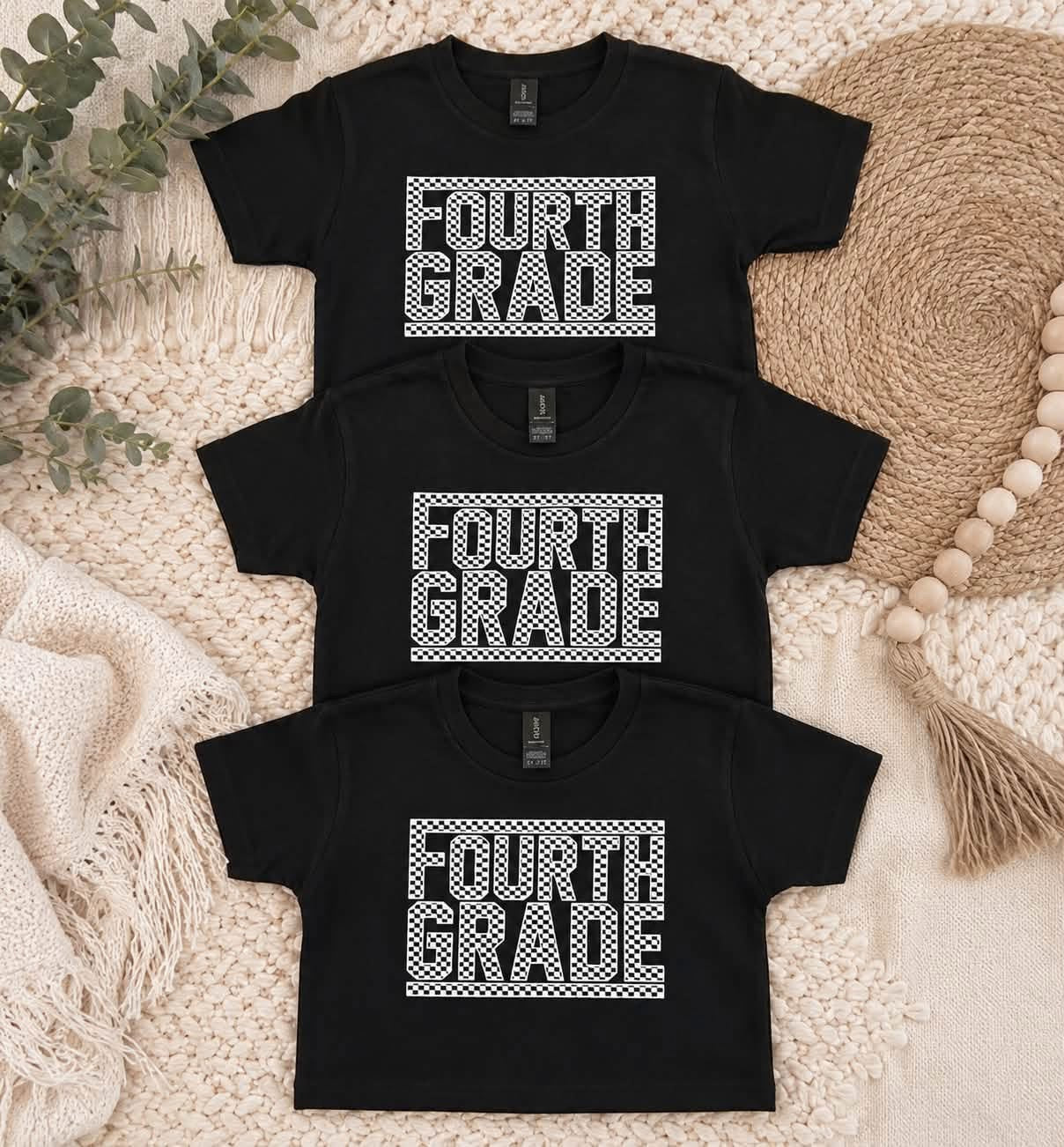 Checkered Grade Tee Preorder