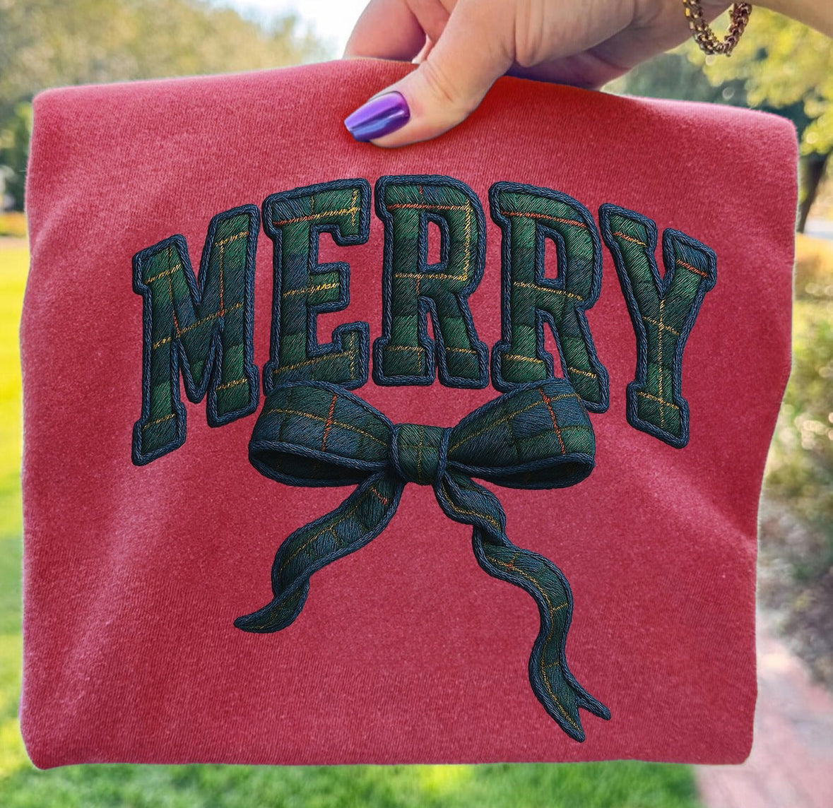 Merry Faux Embroidery Preorder