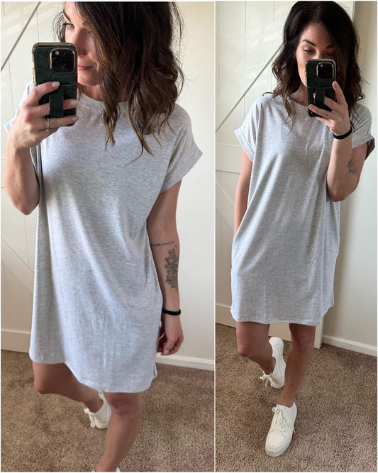 PREORDER: Minimal Mood Tshirt Dress