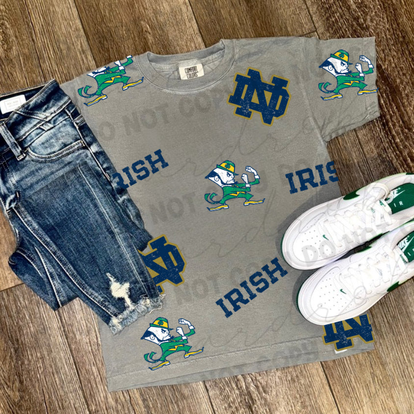 ND Irish Custom All Over Graphic Preorder