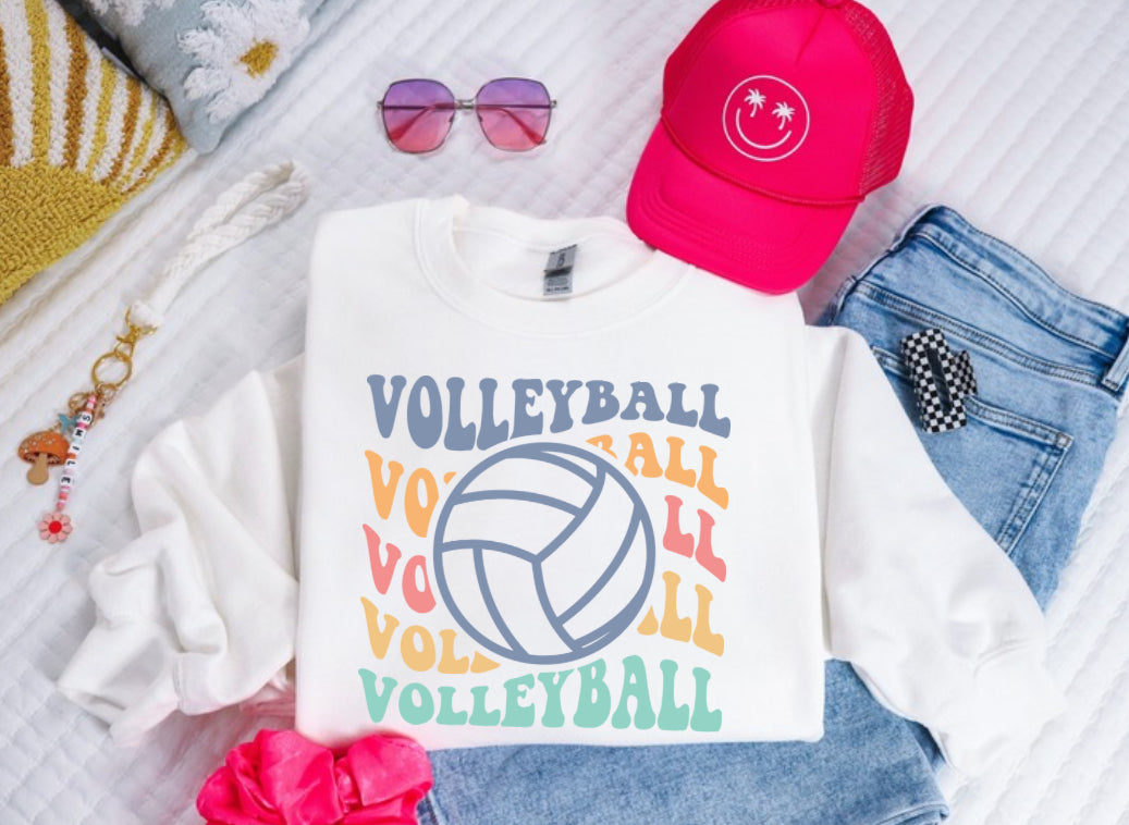 Volleyball Pastels Preorder