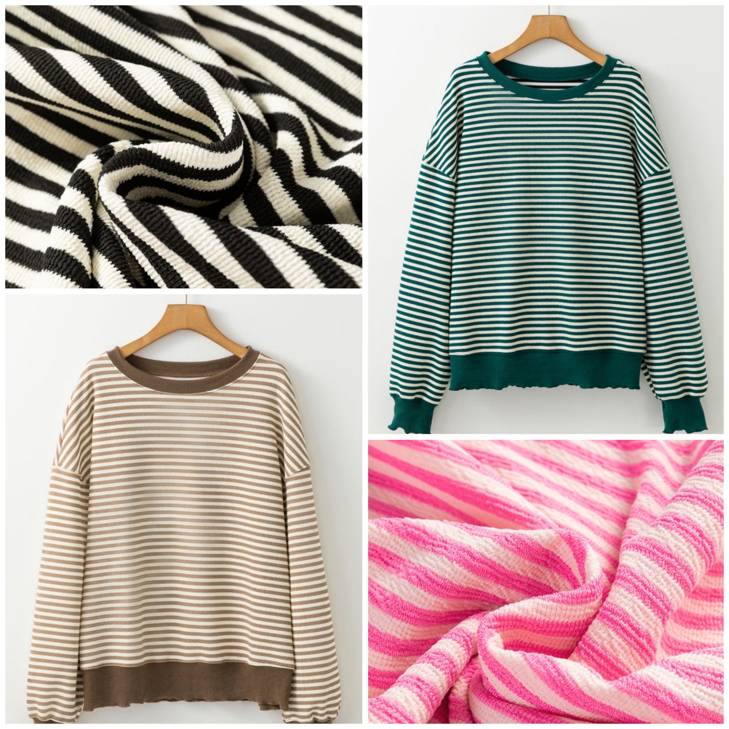Preorder: Easy Stripes Pullover