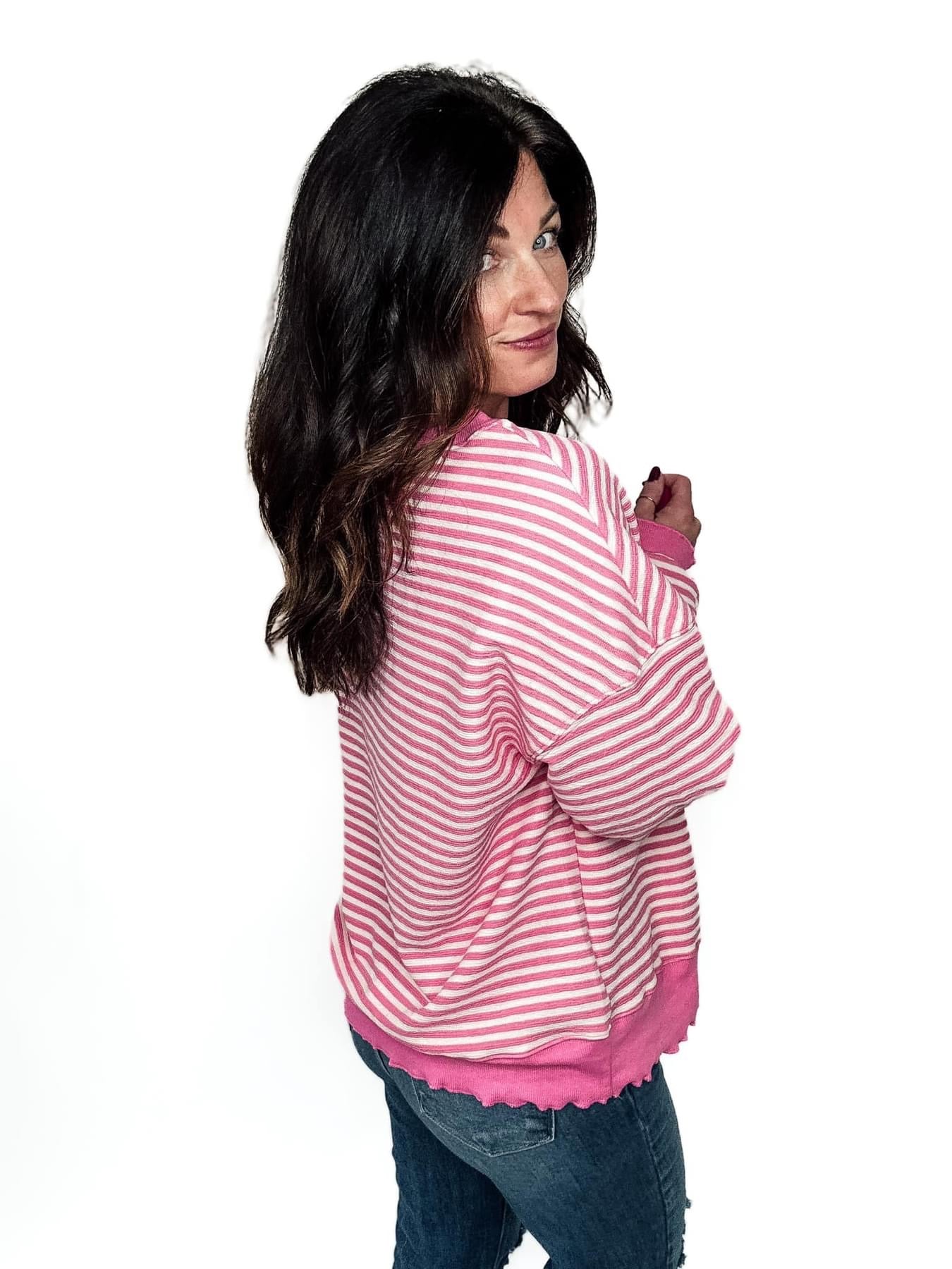 Preorder: Easy Stripes Pullover