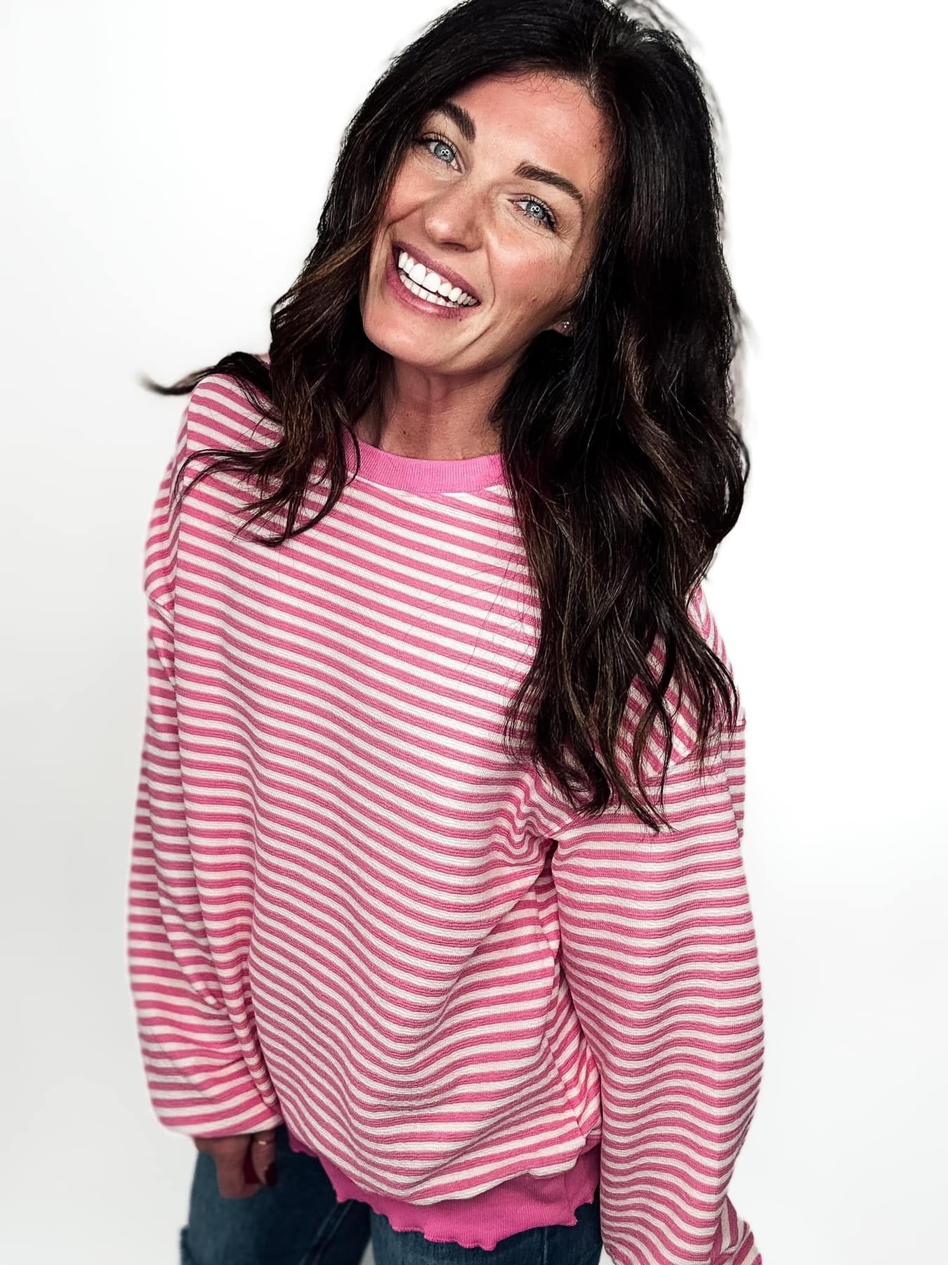 Preorder: Easy Stripes Pullover