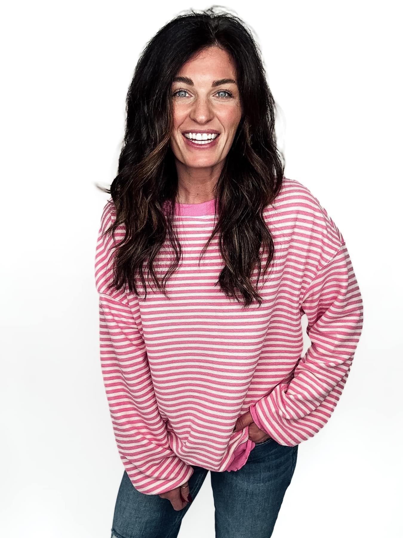 Preorder: Easy Stripes Pullover