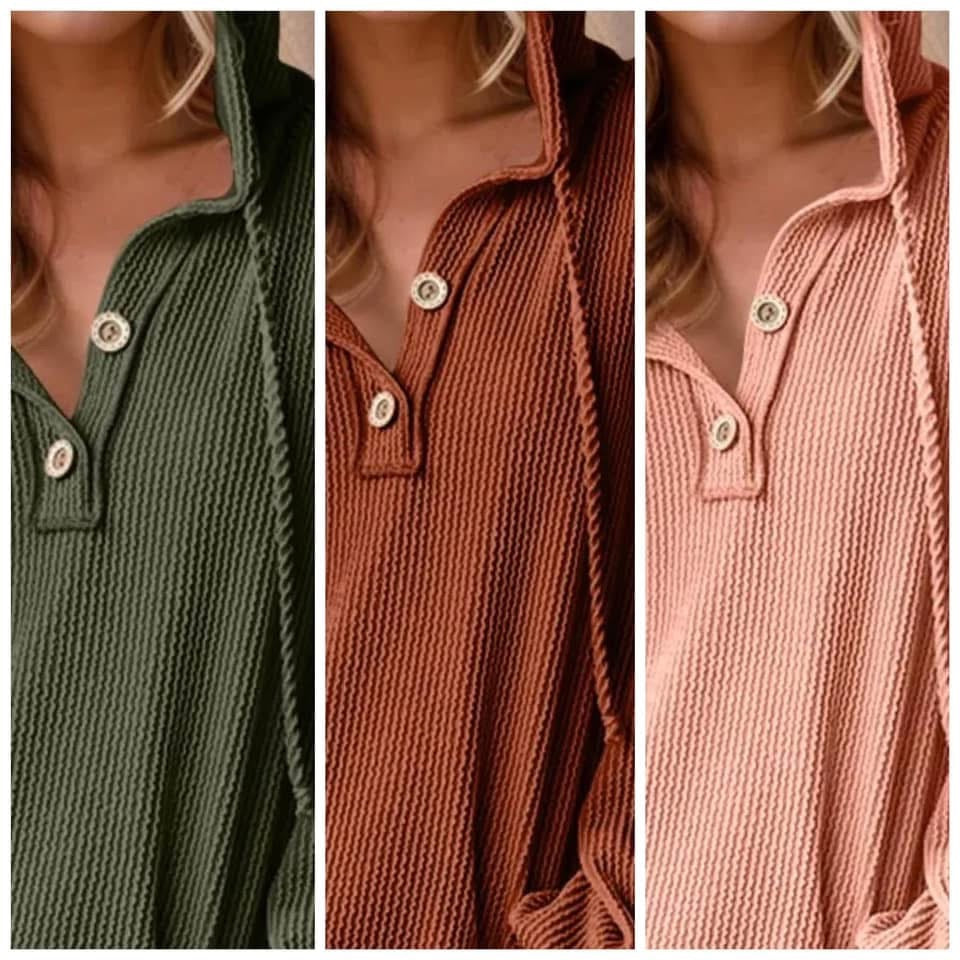 PREORDER: Urban Ribbed Knit Hoodie