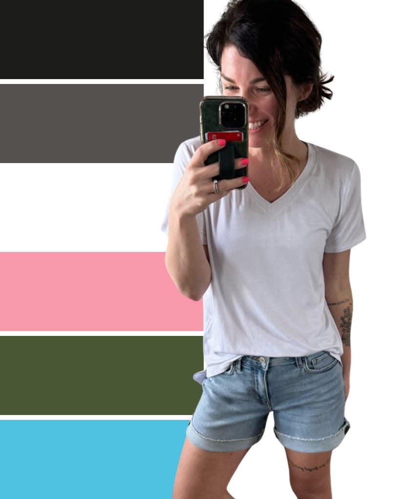 PREORDER: V-Neck High-Low T-Shirt
