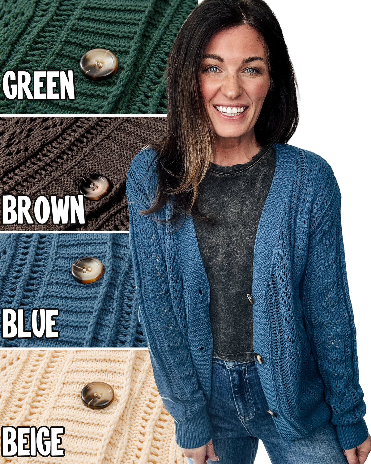 PREORDER: Alpine Air Knit Cardigan