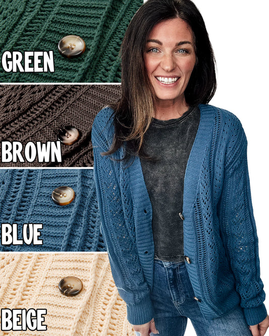 PREORDER: Alpine Air Knit Cardigan