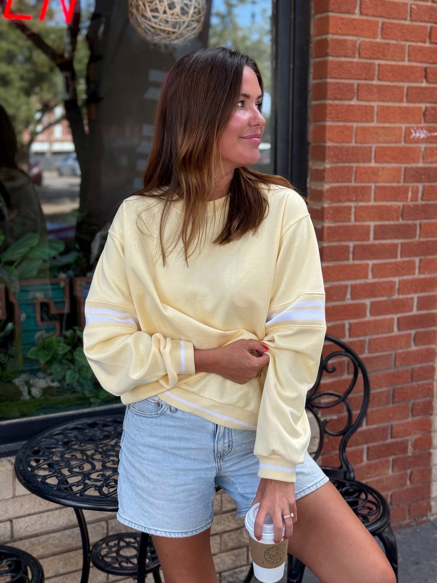 Sunny Stripe Pullover Preorder