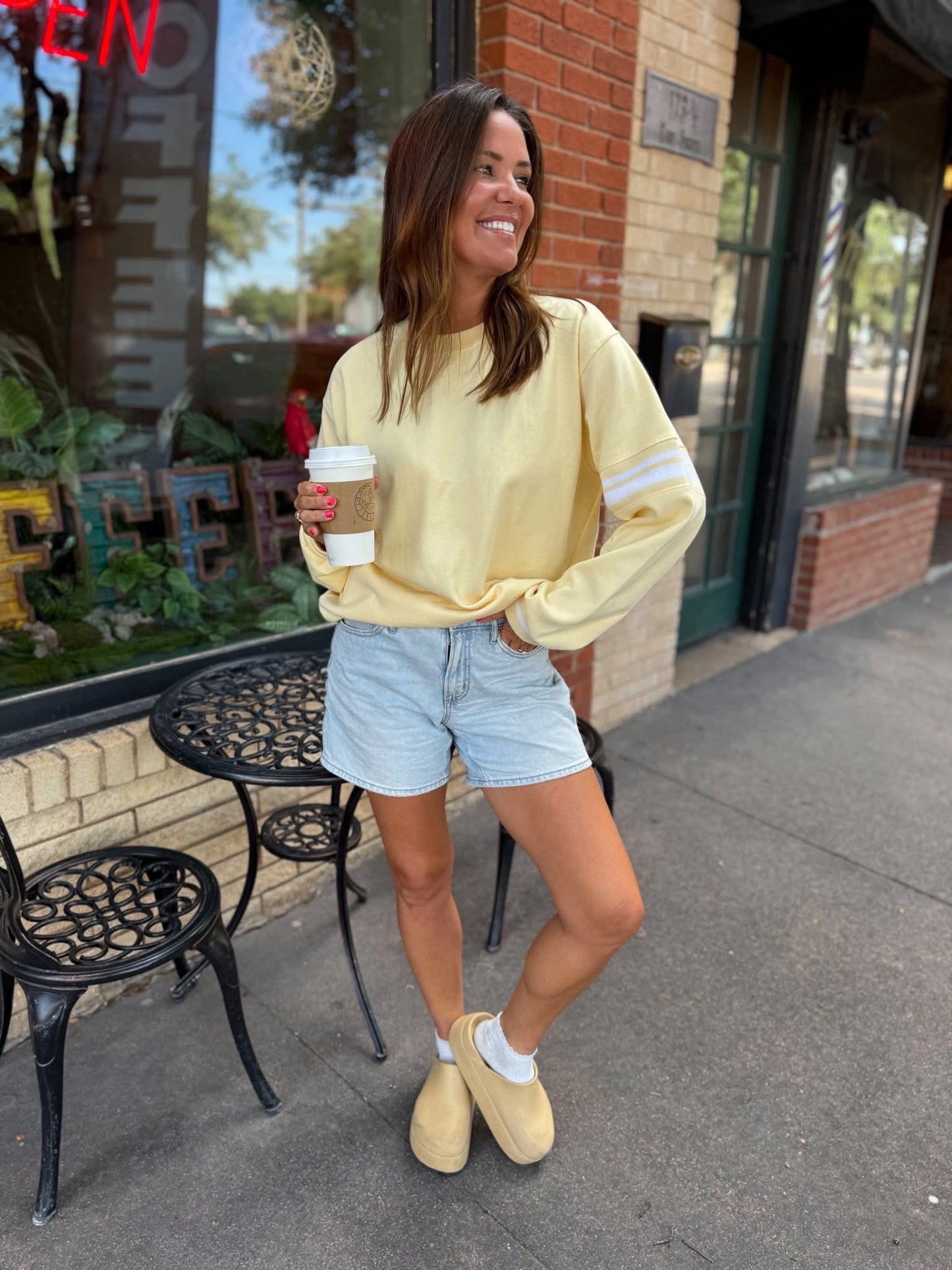 Sunny Stripe Pullover Preorder