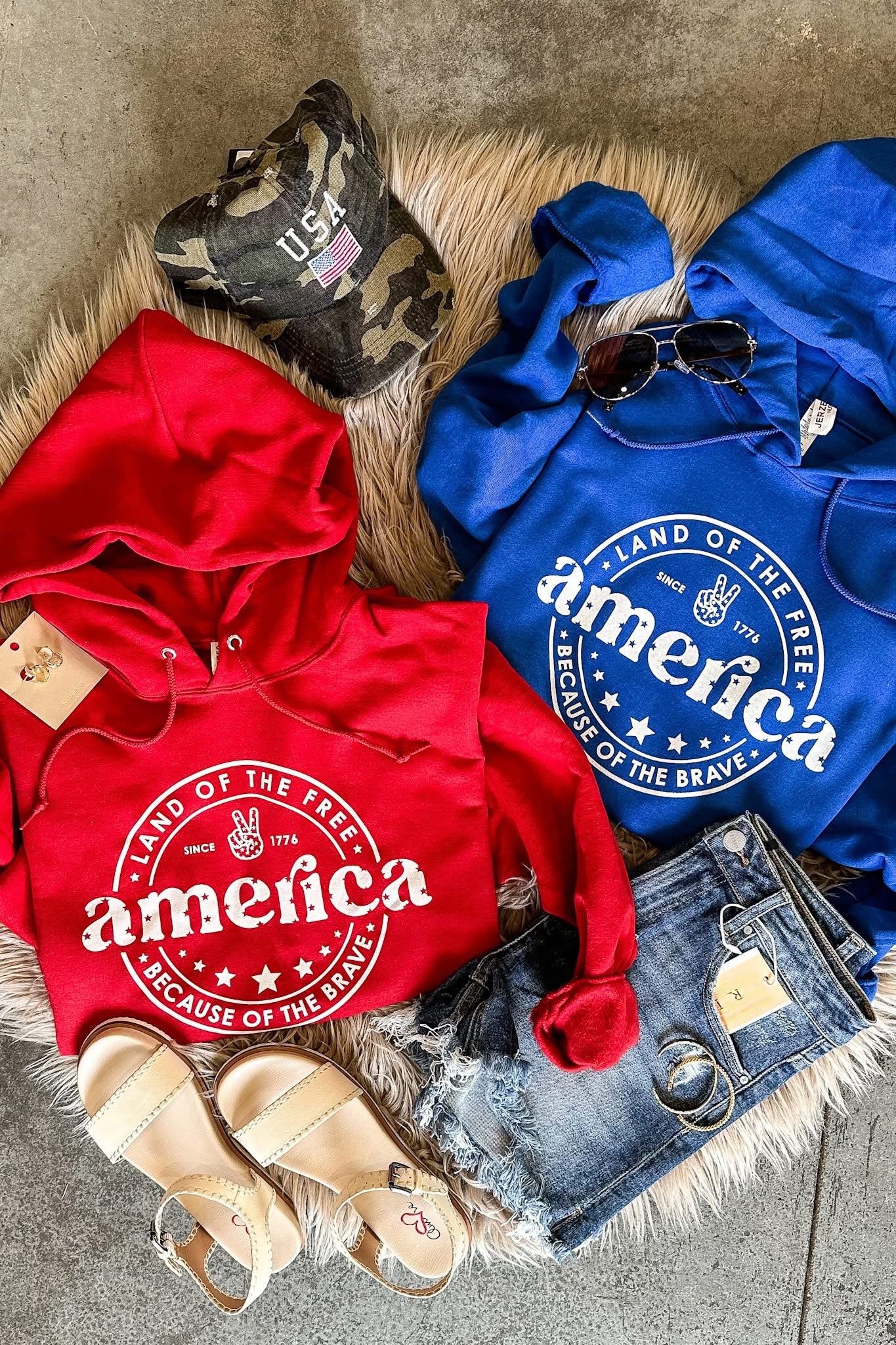 Land Of The Free Hoodie Preorder