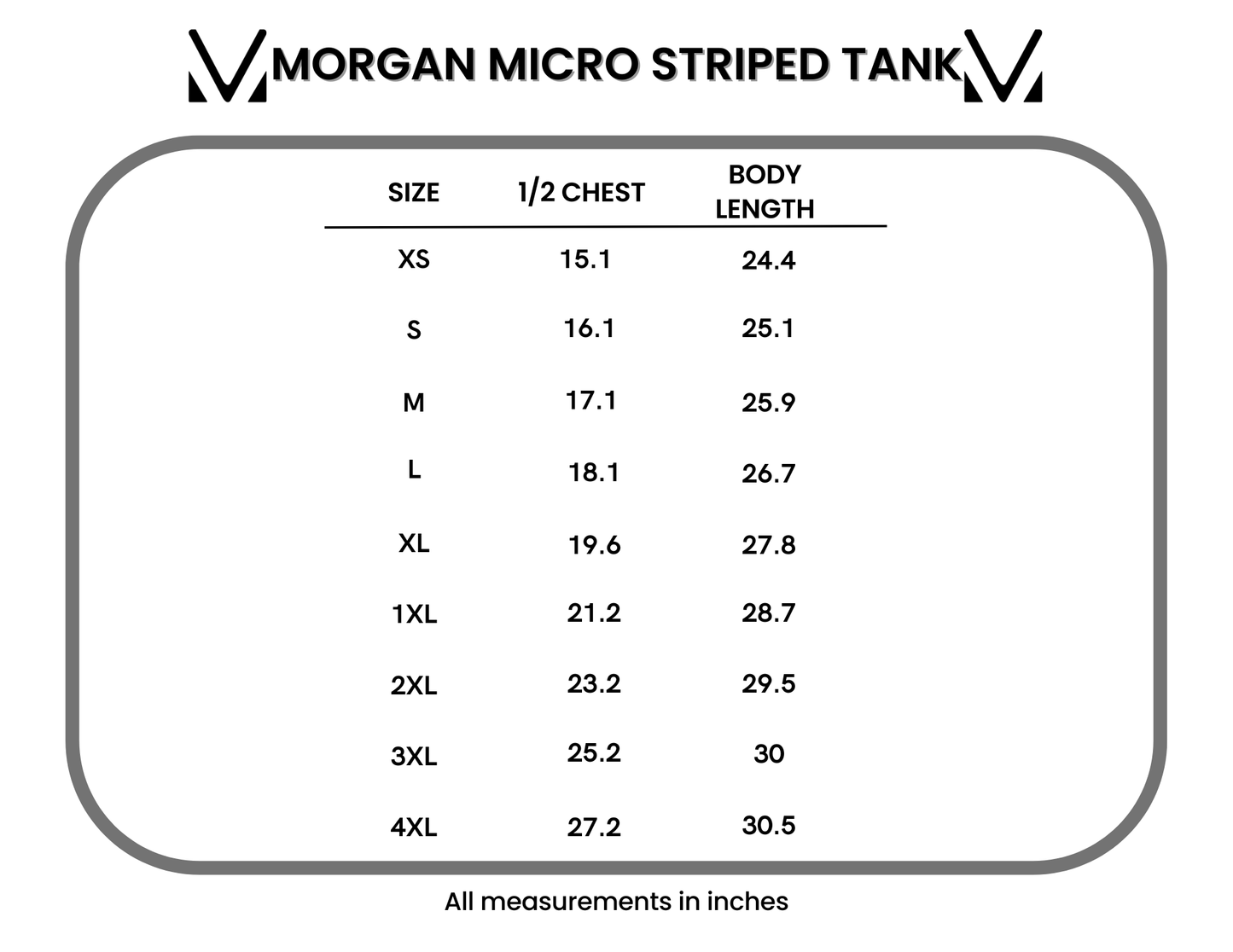 Micro Striped Tank - Orange