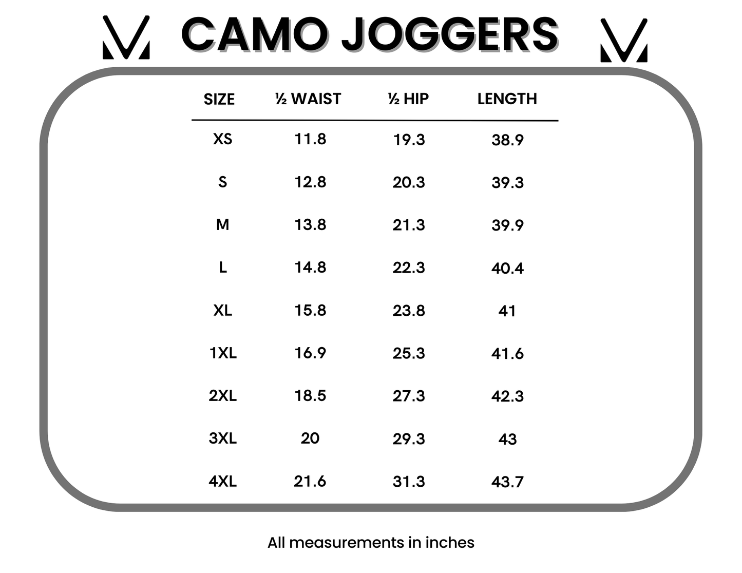 Classic Joggers - Camo