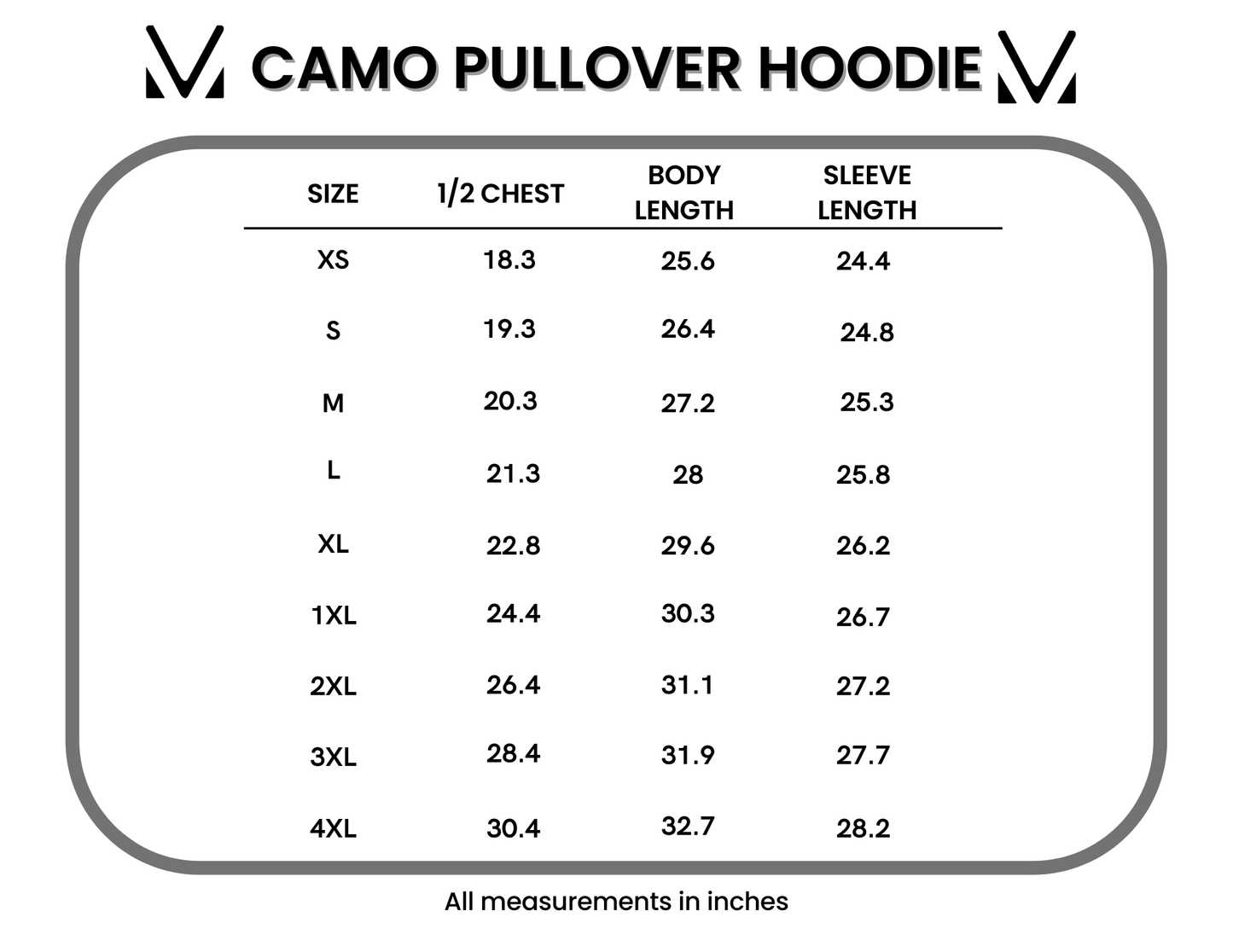 Camo Pullover Hoodie