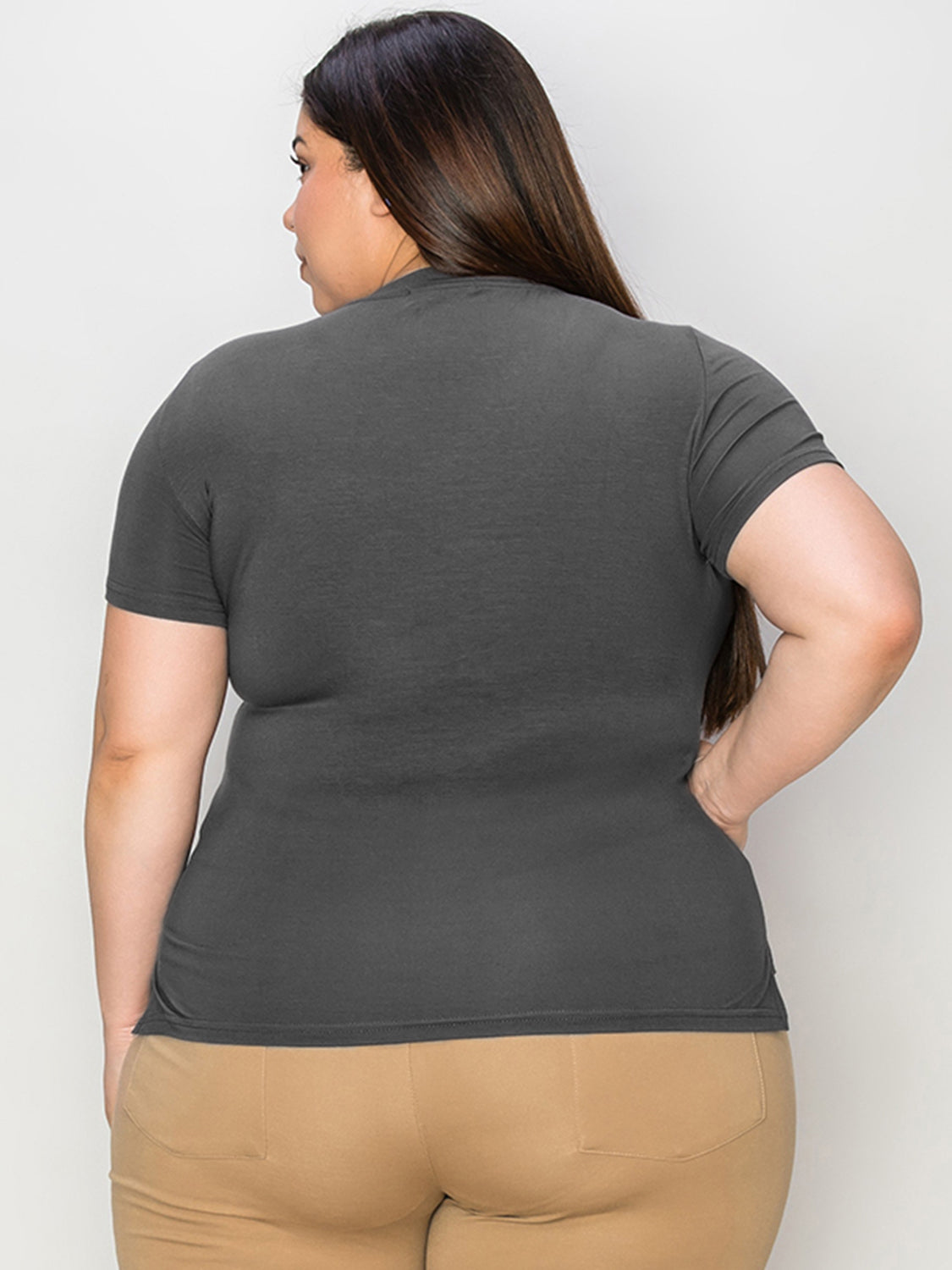 PREORDER: V-Neck High-Low T-Shirt
